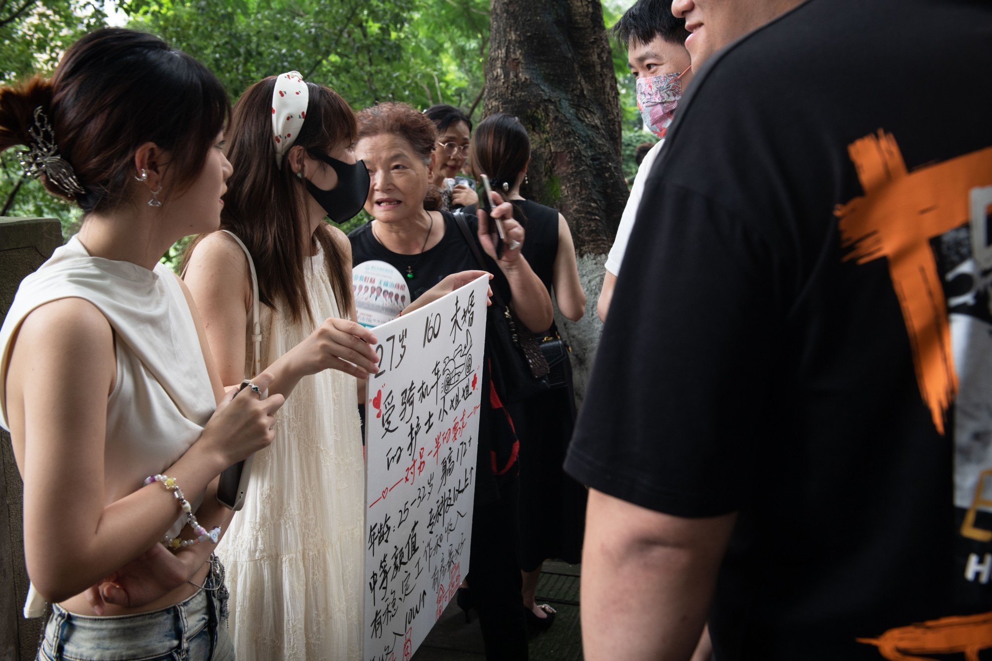 Public dating events are common in China and often attract hundreds of people. Photo: Shutterstock