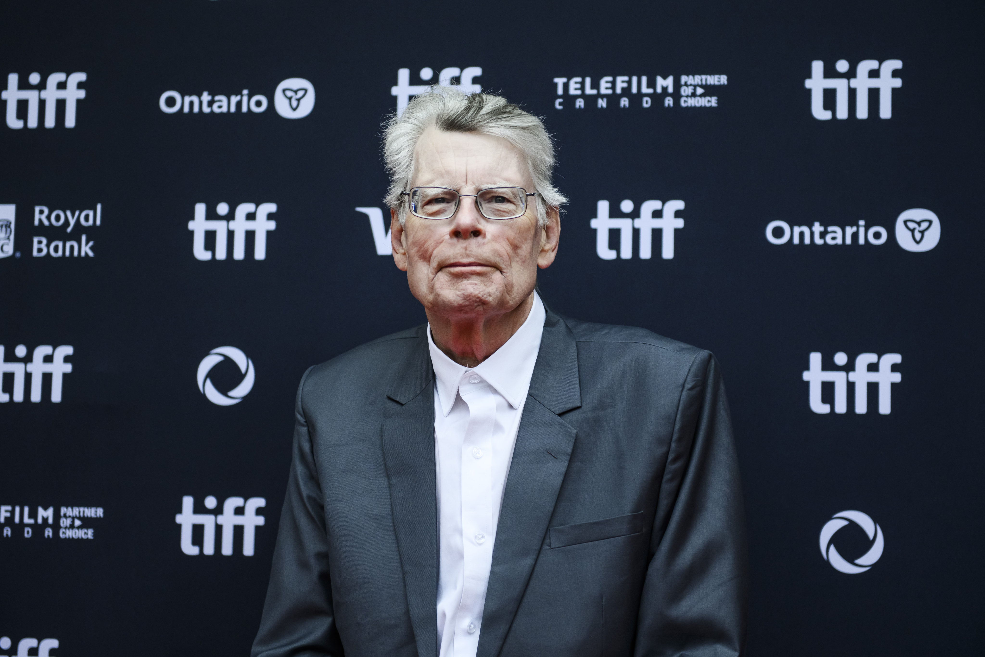 Author and screenwriter Stephen King appears at the premiere of The Life of Chuck, adapted from one of his novellas, during the Toronto International Film Festival in September 2024. Photo: Christopher Katsarov/The Canadian Press via AP