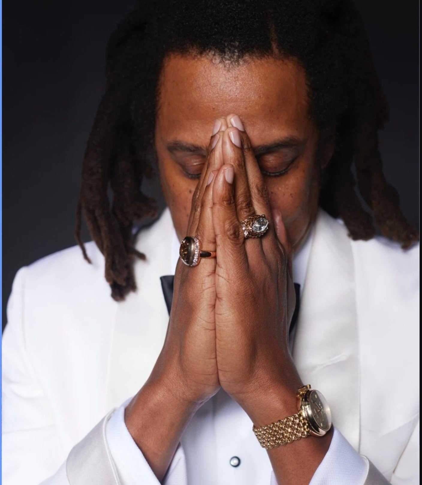 Watch fan Jay-Z wearing the Patek Philippe 2499, one example of the anniversary editions that dropped at Watches and Wonders 2025. Photo: Handout