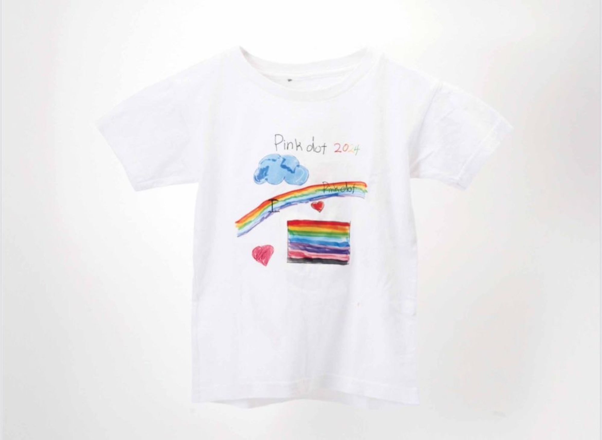 A Pride T-shirt submitted to the time capsule project organised by Singapore’s LGBTQ non-profit Pink Dot to mark its annual pride event on June 28. Photo: Pink Dot A Pride T-shirt submitted to the time capsule project organised by Singapore’s LGBTQ non-profit Pink Dot to mark its annual pride event on June 28. Photo: Pink Dot