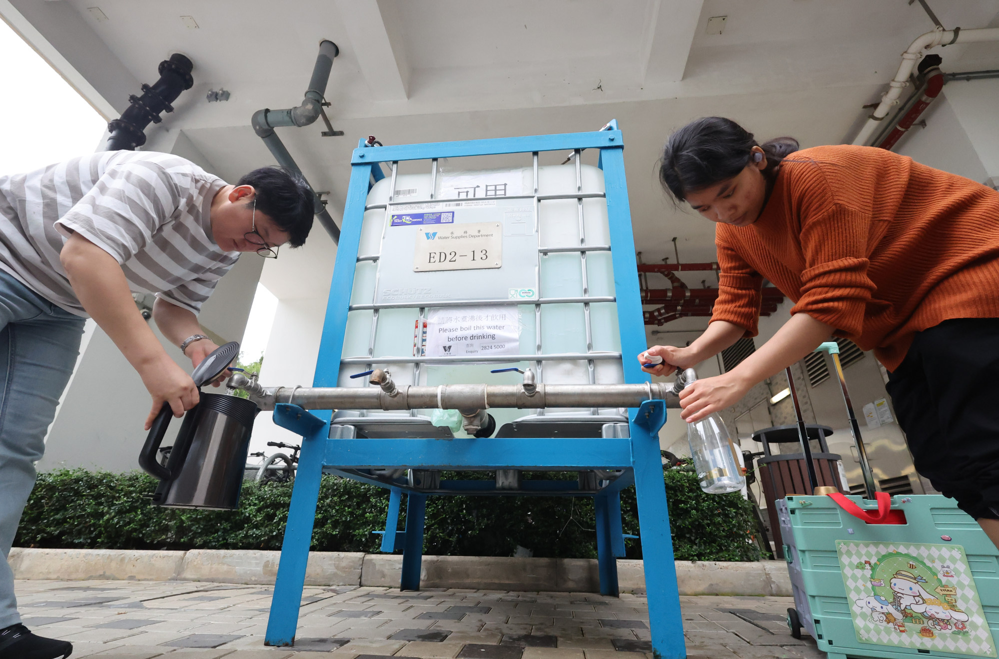 Hong Kong leader orders ageing water pipes lined with bitumen to be replaced | South China Morning Post