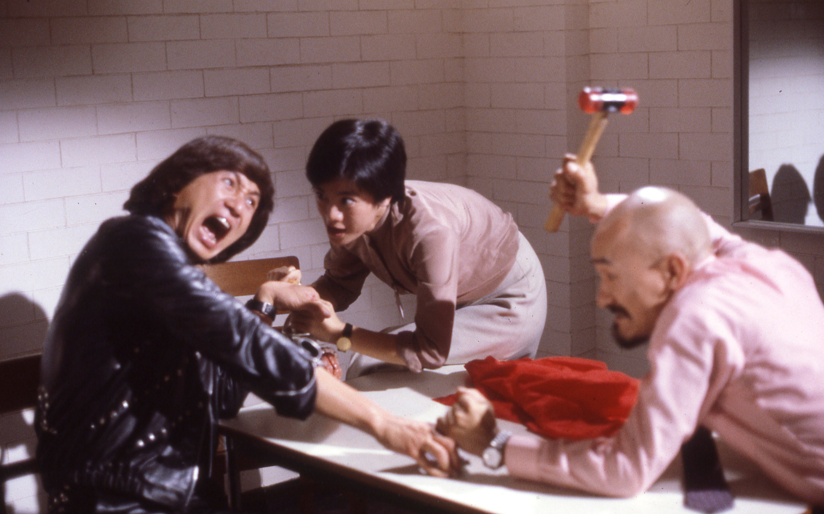 (From left) Sam Hui Koon-kit, Sylvia Chang Ai-chia and Karl Maka in a still from Aces Go Places (1982). The action comedy produced by Cinema City spawned four sequels. Photo: Handout