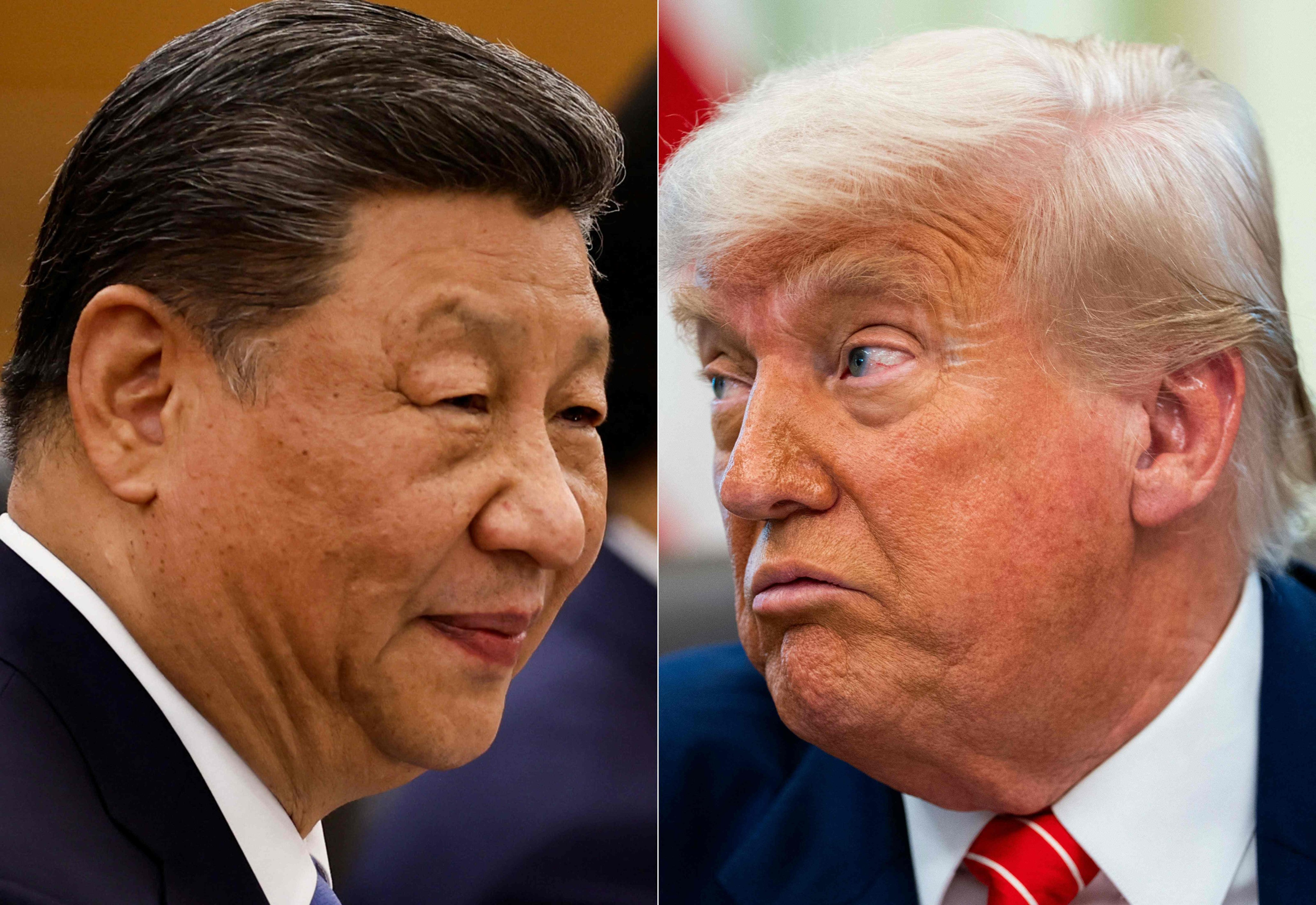 Donald Trump and Xi Jinping’s call focused on trade, but the Chinese leader warned of Beijing’s red lines on Taiwan. Photo: AFP