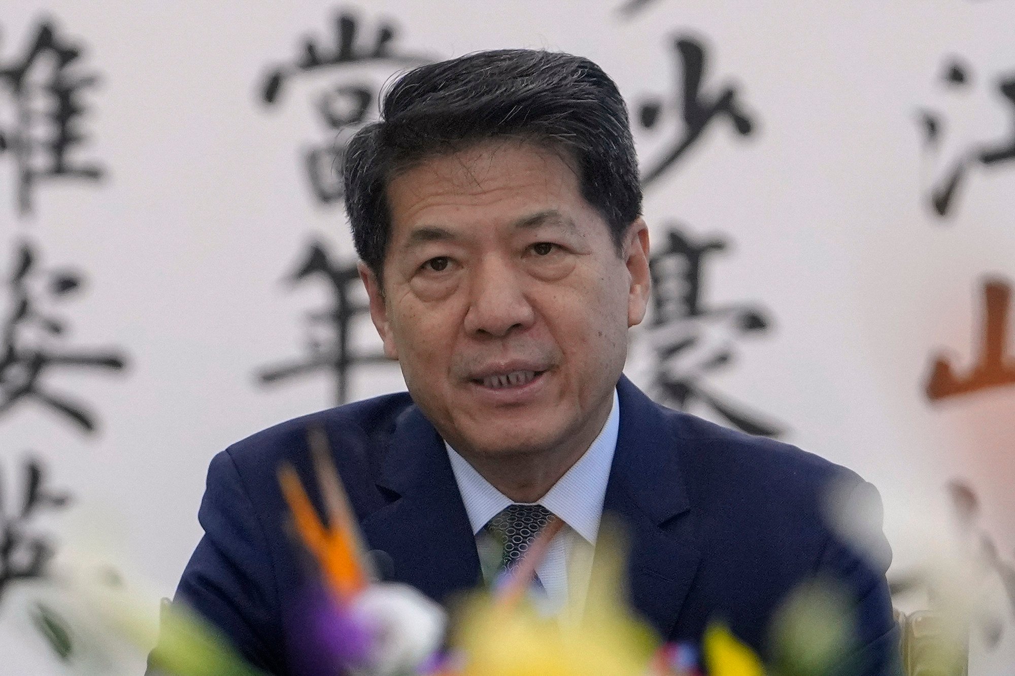 China’s special envoy Li Hui speaks during a press briefing at the Ministry of Foreign Affairs in Beijing last year. Photo: AP China’s special envoy Li Hui speaks during a press briefing at the Ministry of Foreign Affairs in Beijing last year. Photo: AP