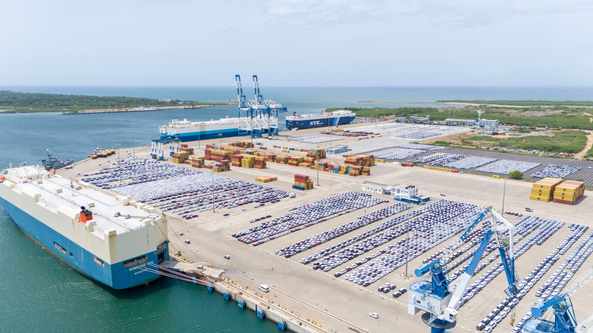 The Hambantota International Port is among the belt and road projects China has developed in Sri Lanka in recent years. Photo: Hambantota International Port/Handout via Xinhua The Hambantota International Port is among the belt and road projects China has developed in Sri Lanka in recent years. Photo: Hambantota International Port/Handout via Xinhua