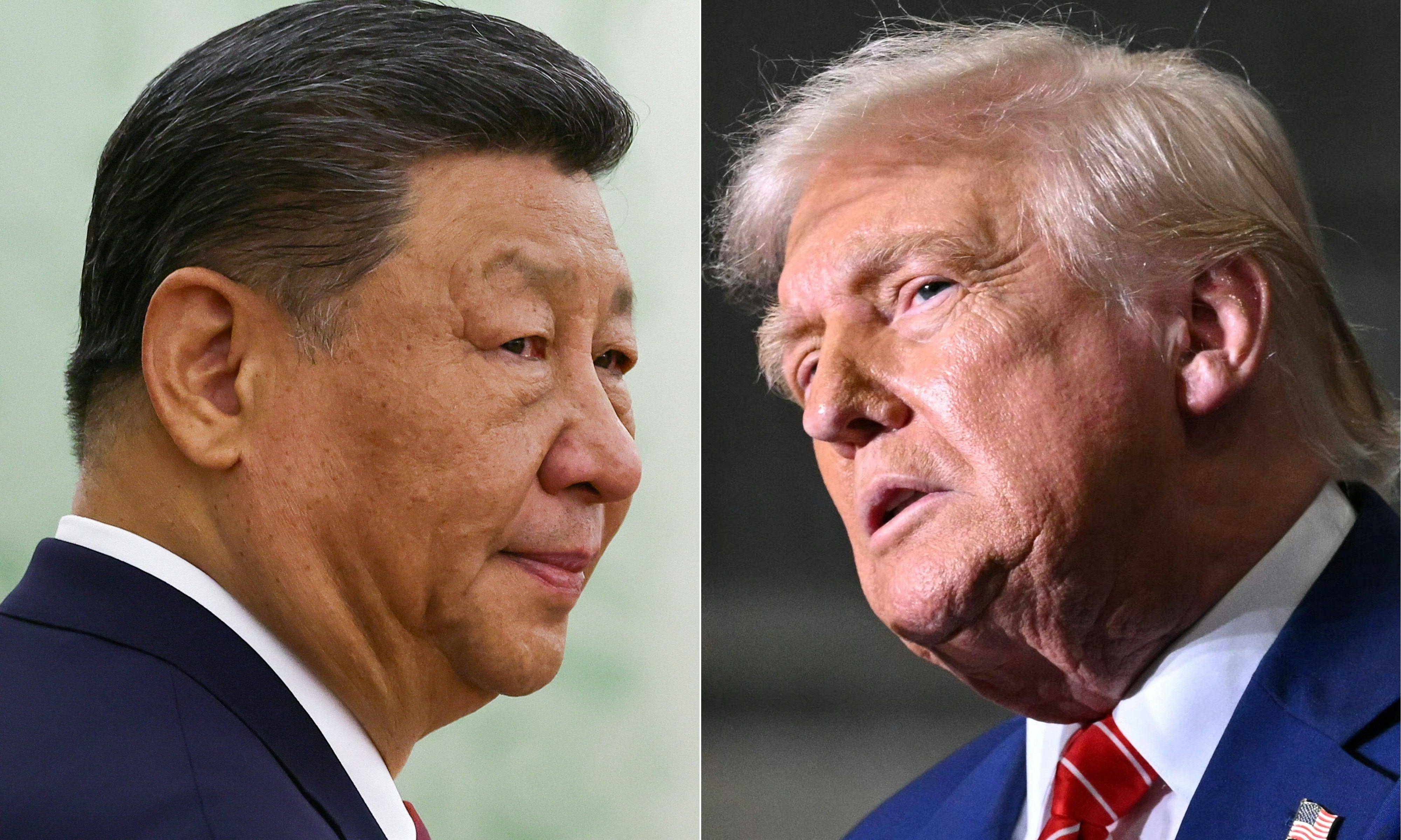 Xi Jinping and Donald Trump. Photo: AFP