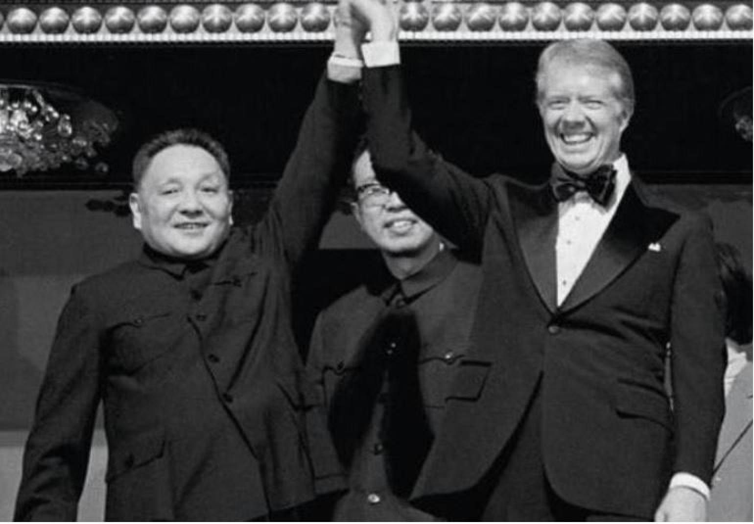 Deng Xiaoping with US President Jimmy Carter during Deng’s US visit. Photo: Handout Deng Xiaoping with US President Jimmy Carter during Deng’s US visit. Photo: Handout