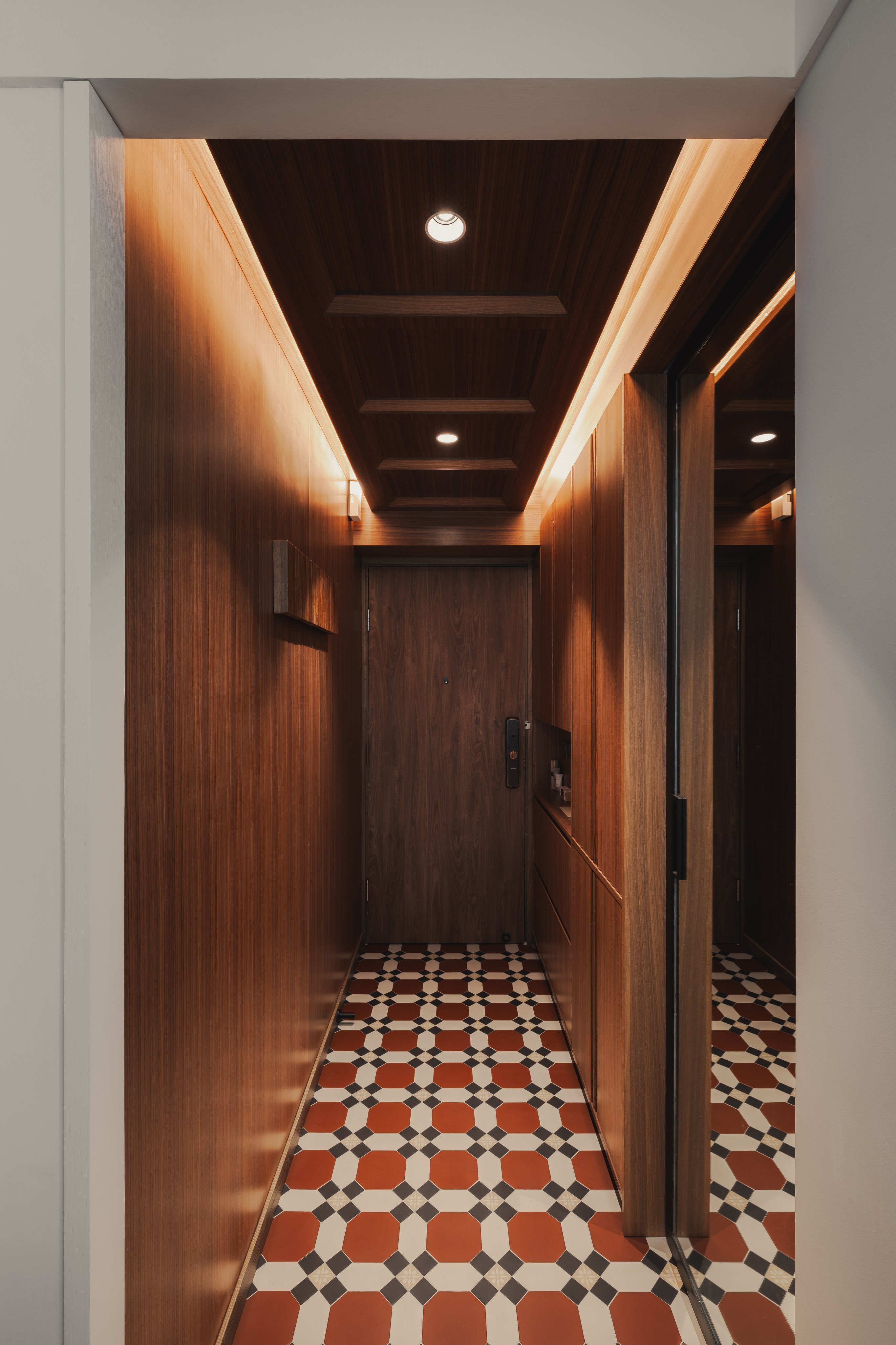 Professional musician Kelvin Leung’s Tai Wai flat was inspired by his alma mater, King’s College, and designed by Win Key Workshop. Photo: courtesy Win Key Workshop