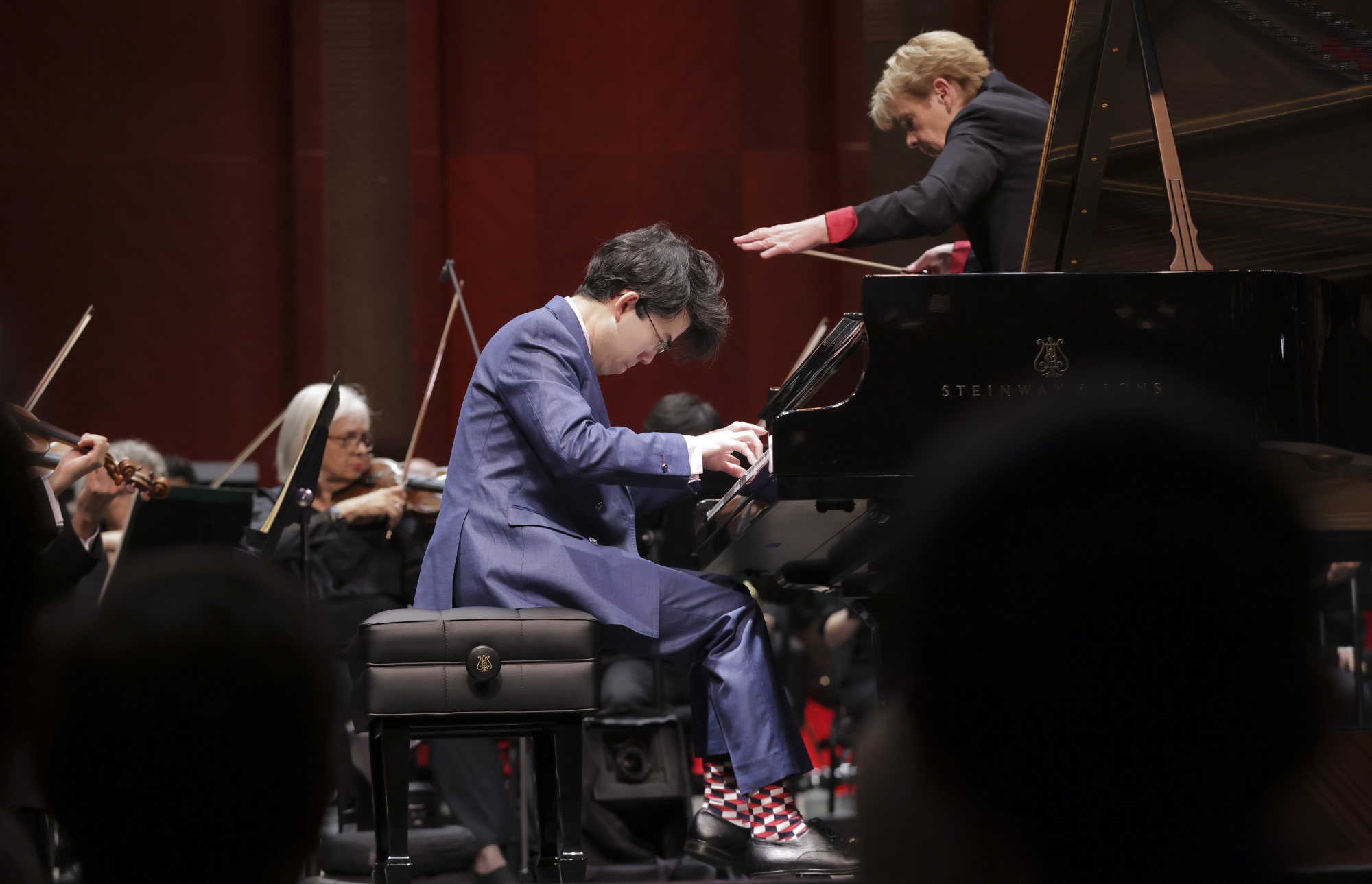 Aristo Sham, 29, of Hong Kong, performs with the Fort Worth Symphony Orchestra under conductor Marin Alsop in the finals of the 17th Van Cliburn International Piano Competition. Sham was named winner of its top prize on June 6, 2025. Photo: Ralph Lauer Aristo Sham, 29, of Hong Kong, performs with the Fort Worth Symphony Orchestra under conductor Marin Alsop in the finals of the 17th Van Cliburn International Piano Competition. Sham was named winner of its top prize on June 6, 2025. Photo: Ralph Lauer