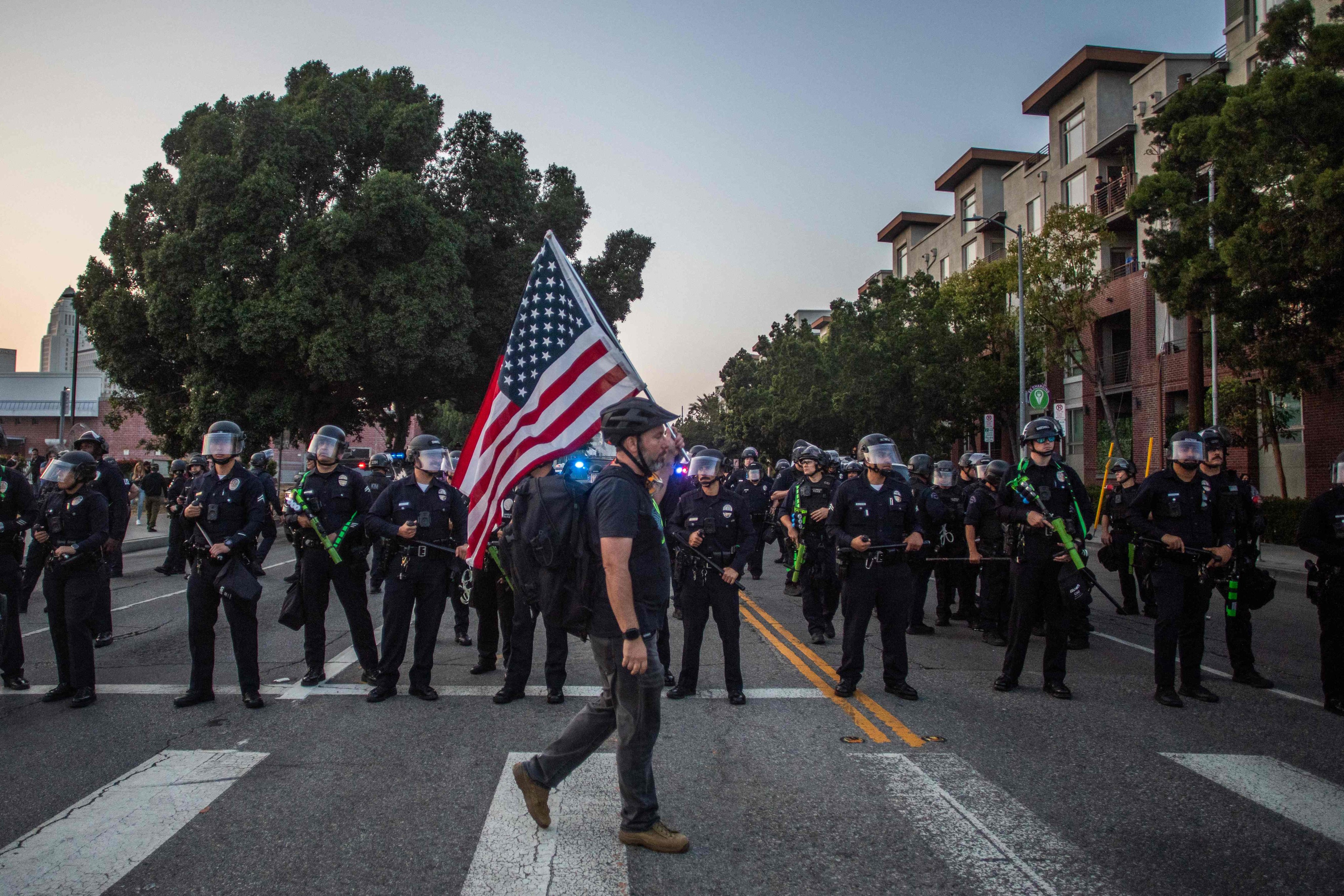 Hong Kong warns travellers to be vigilant amid Los Angeles immigration protests and National Guard deployment. Photo: AFP