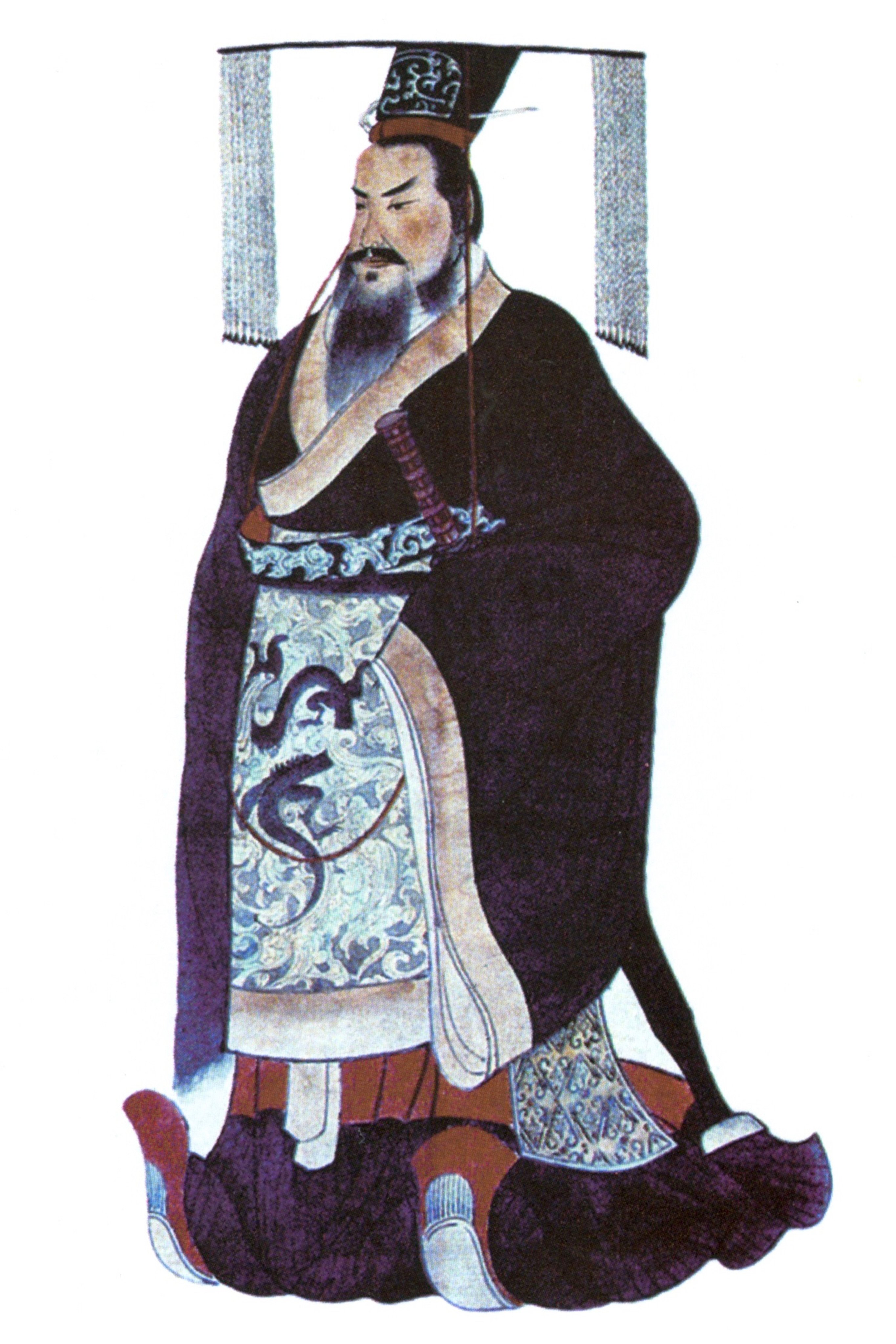 Qin Shi Huang, the first emperor of China, who unified the various warring states into a single empire. Photo: Wikipedia