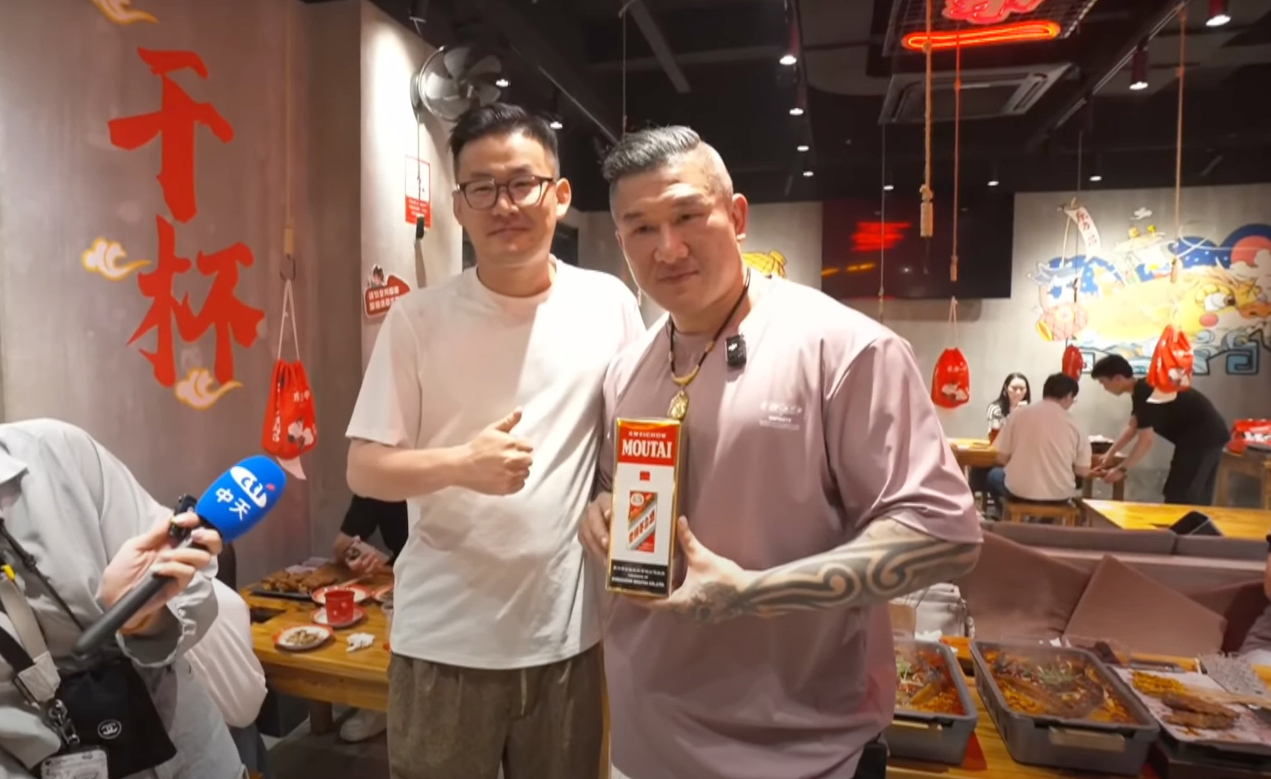 Holger Chen Chih-han, better known to his millions of followers as Kuan Chang, or the Gym Boss, is on a six-day visit to Shanghai. Photo: Handout