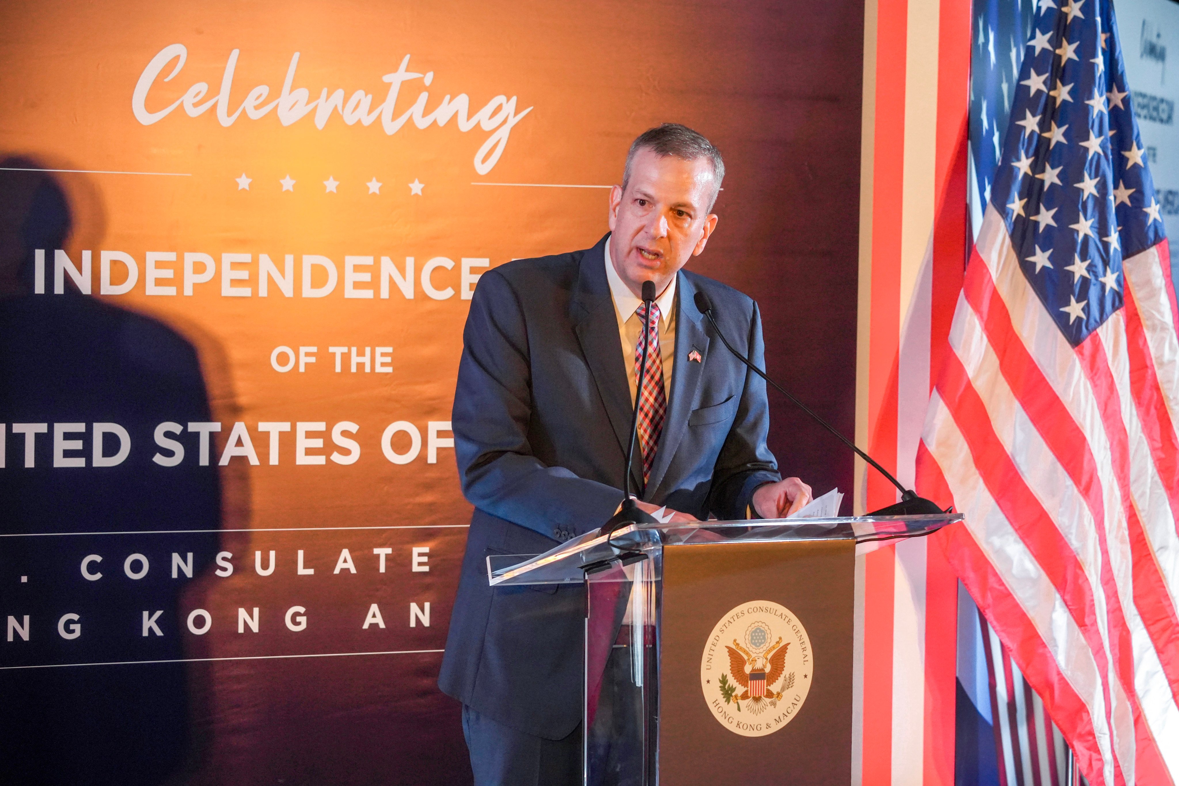 Gregory May, who arrived to serve as the US consul general for Hong Kong and Macau in September 2022, is expected to be appointed second-in-command of the US embassy in Beijing. Photo: Sun Yeung