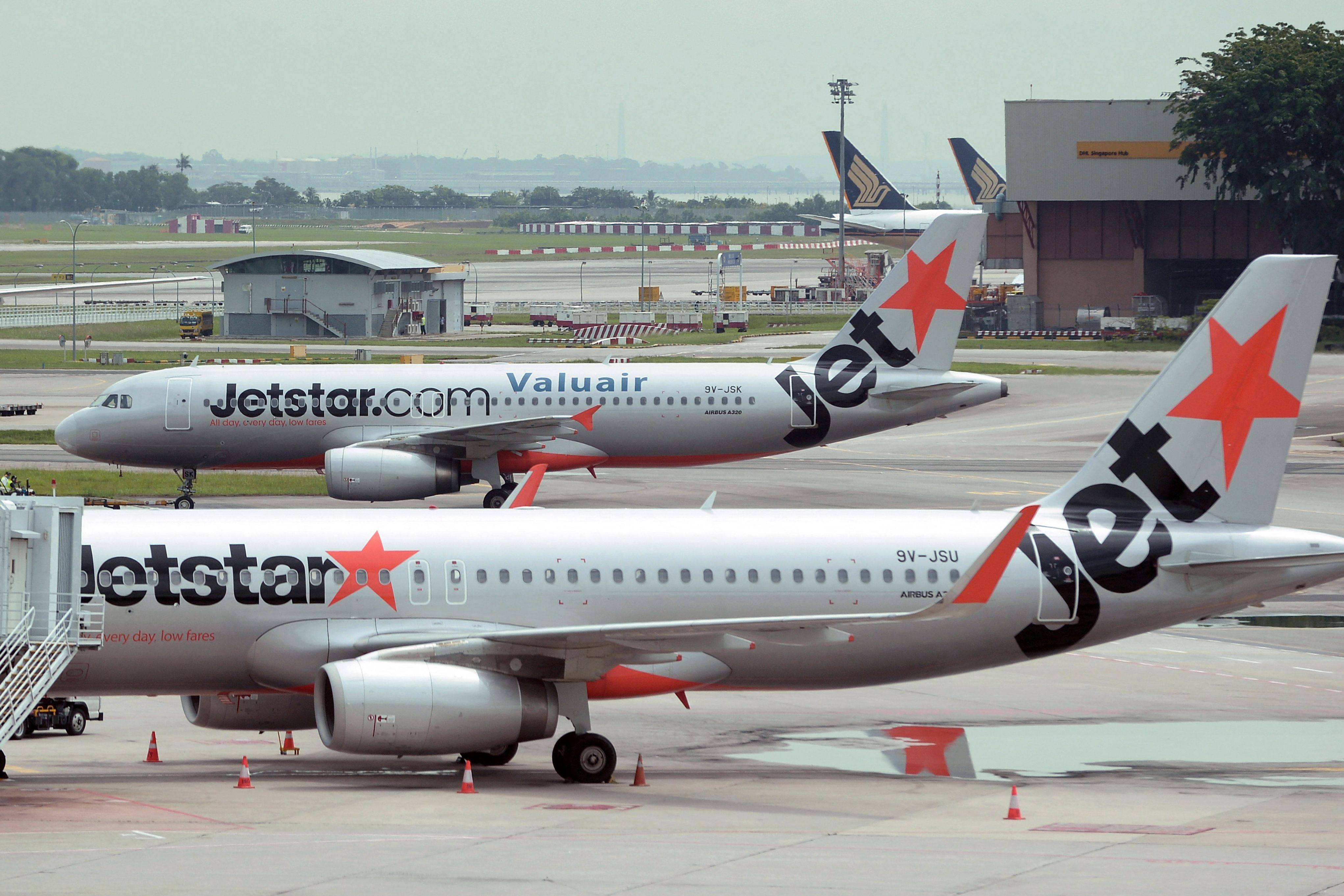 Singapore-based Jetstar Asia will shut down permanently in July. Photo: AFP