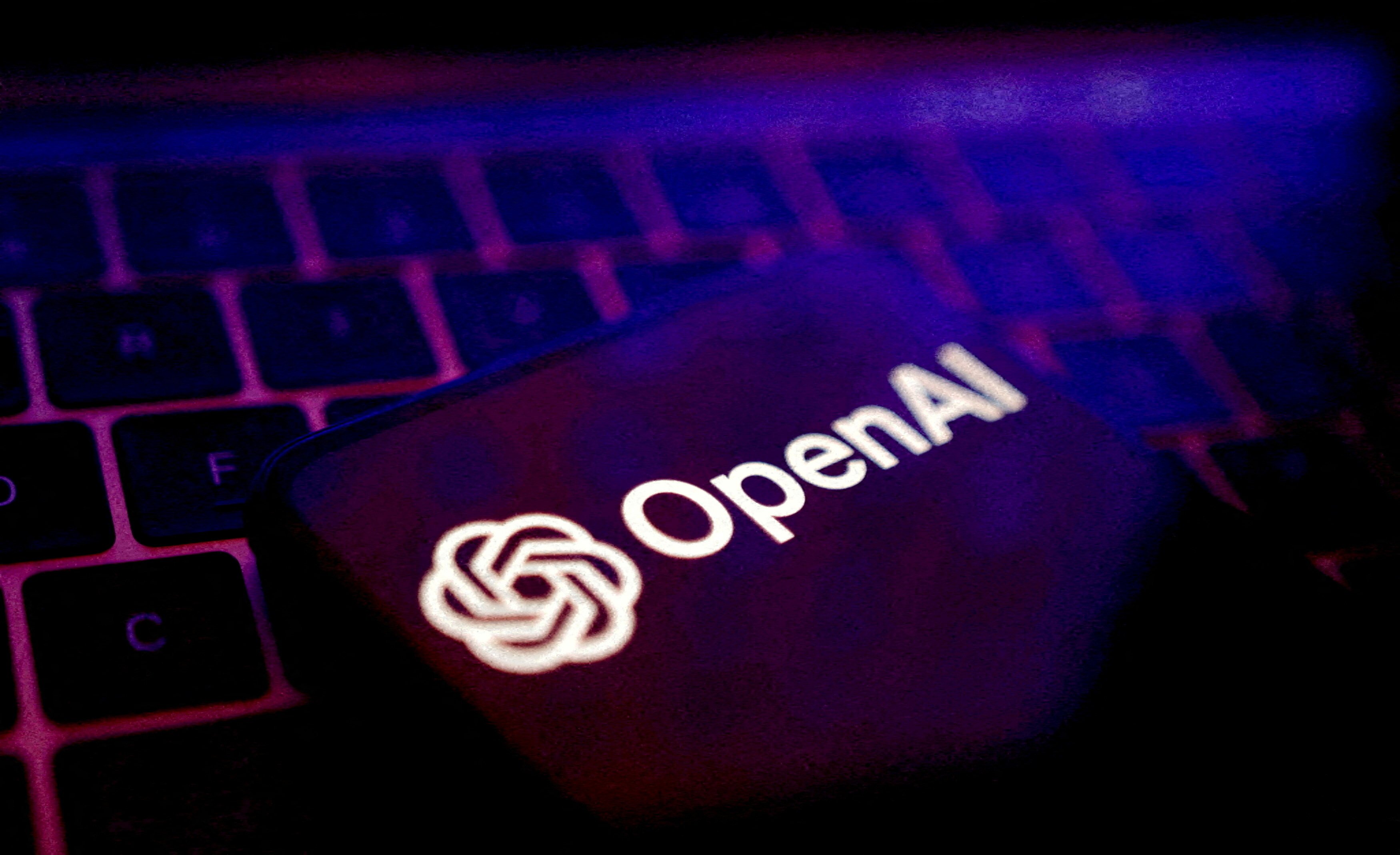 The OpenAI logo is seen in this illustration created on May 20, 2024. Photo: Reuters