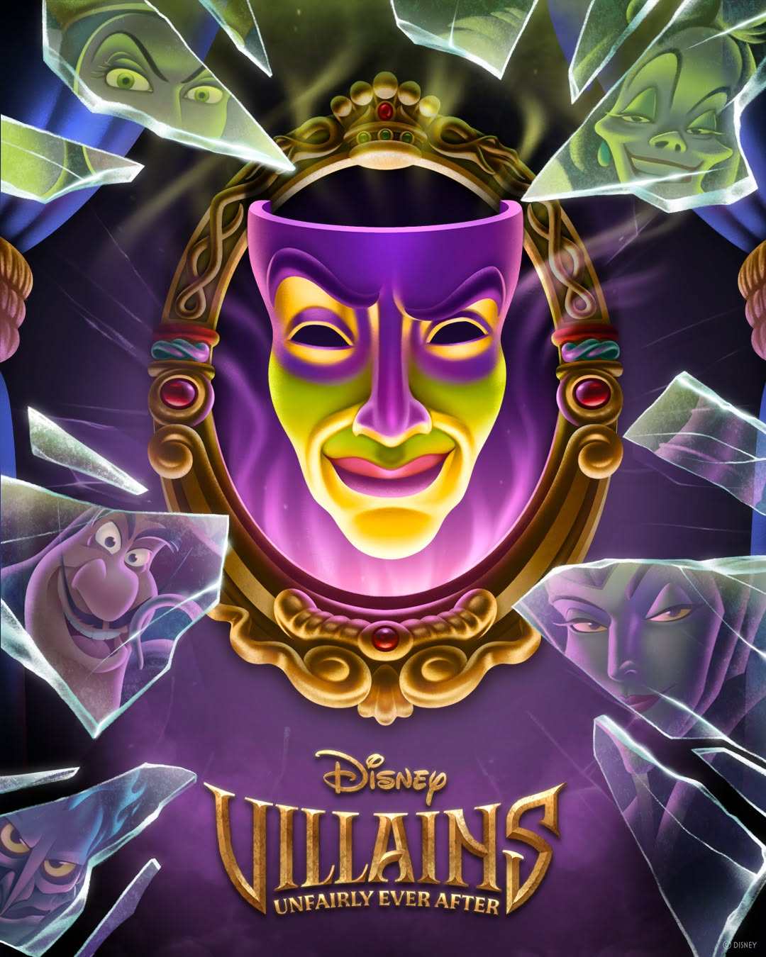 Explore how classic Disney villains are given a new twist in this captivating musical, challenging perceptions and delving into their misunderstood pasts. Photo: Instagram/waltdisneyworld