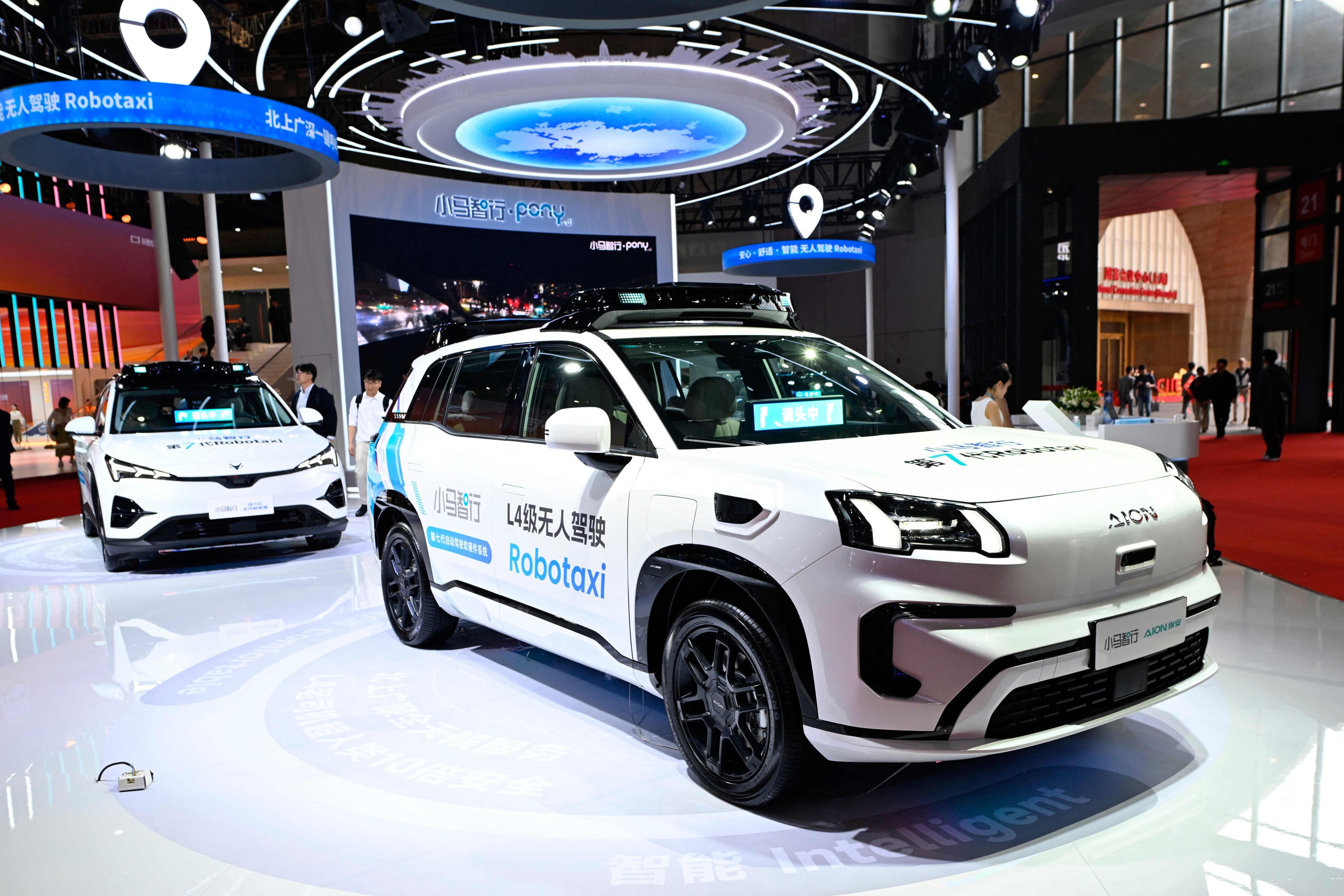 Eight Roads has invested in companies including autonomous-driving firm Pony.ai. Photo: AFP
