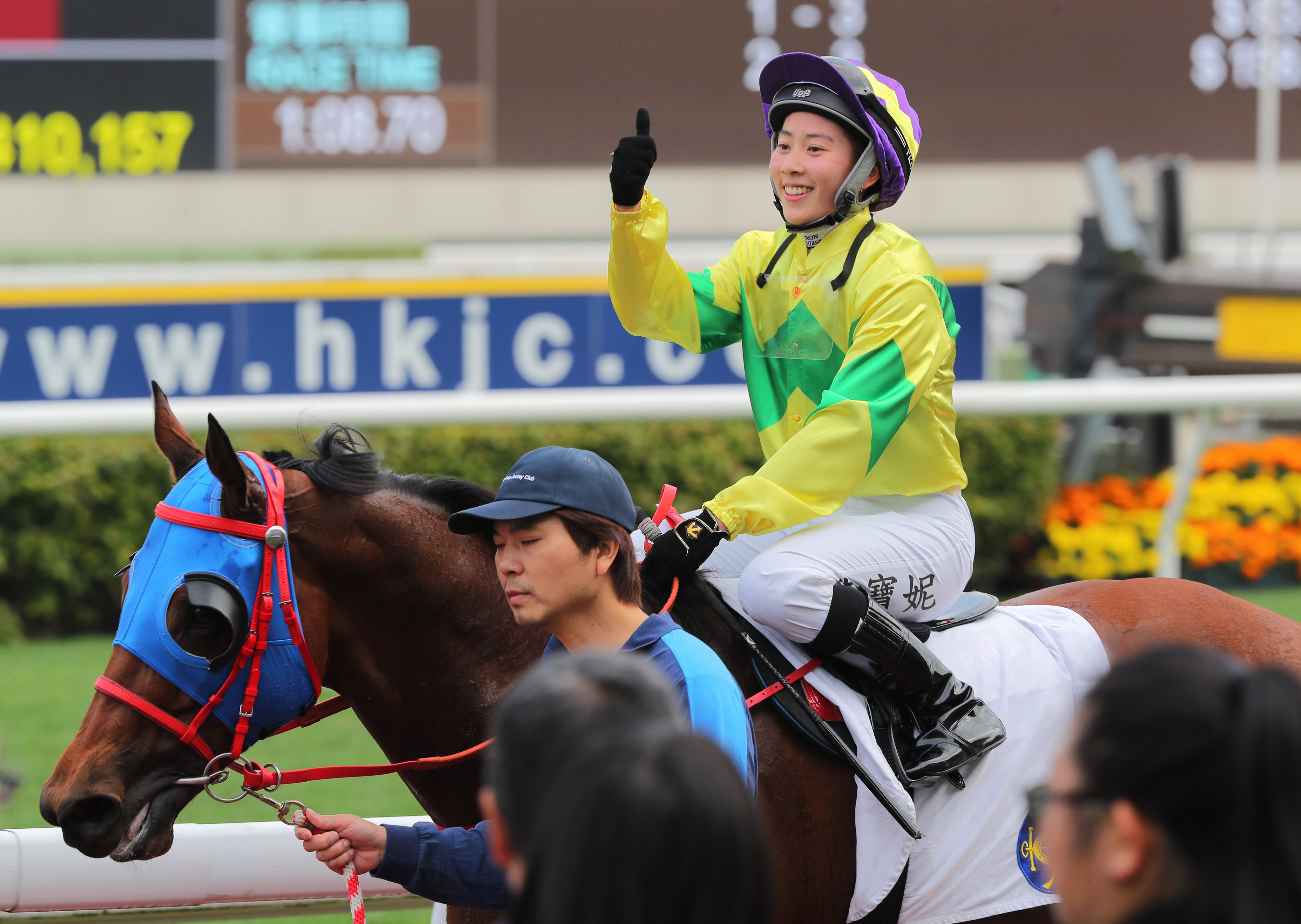 Britney Wong is enjoying a brilliant season on the dirt at Sha Tin. Photos: Kenneth Chan