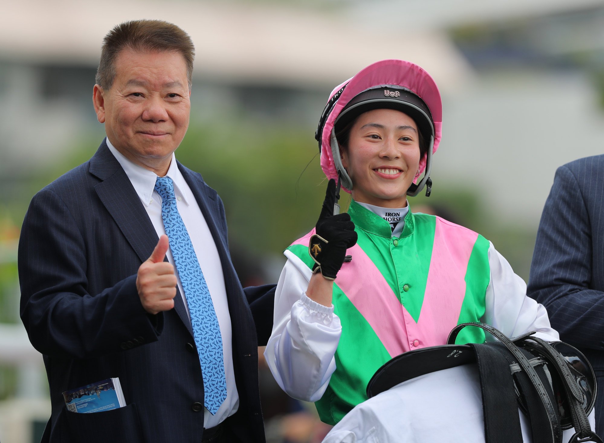 Britney Wong has built up a great partnership with Manfred Man this season.