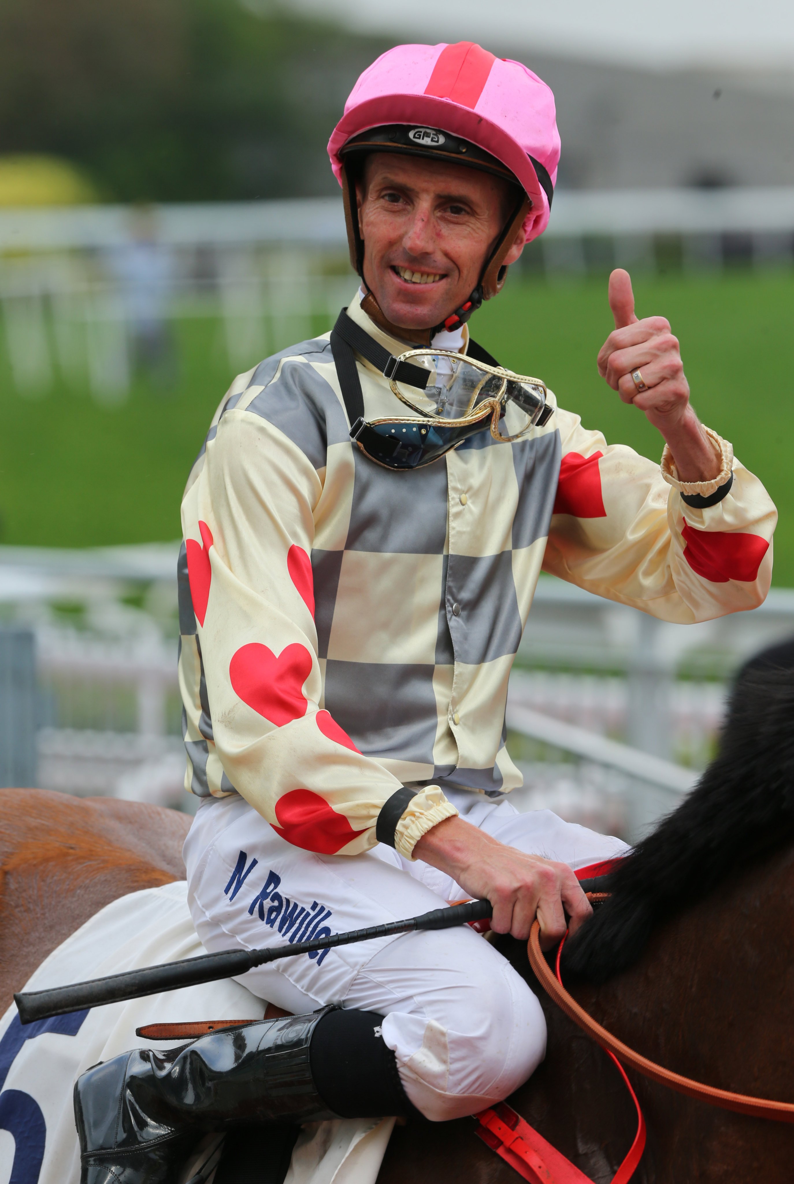 Nash Rawiller partners Private Eye in Saturday’s Stradbroke Handicap. Photos: Kenneth Chan