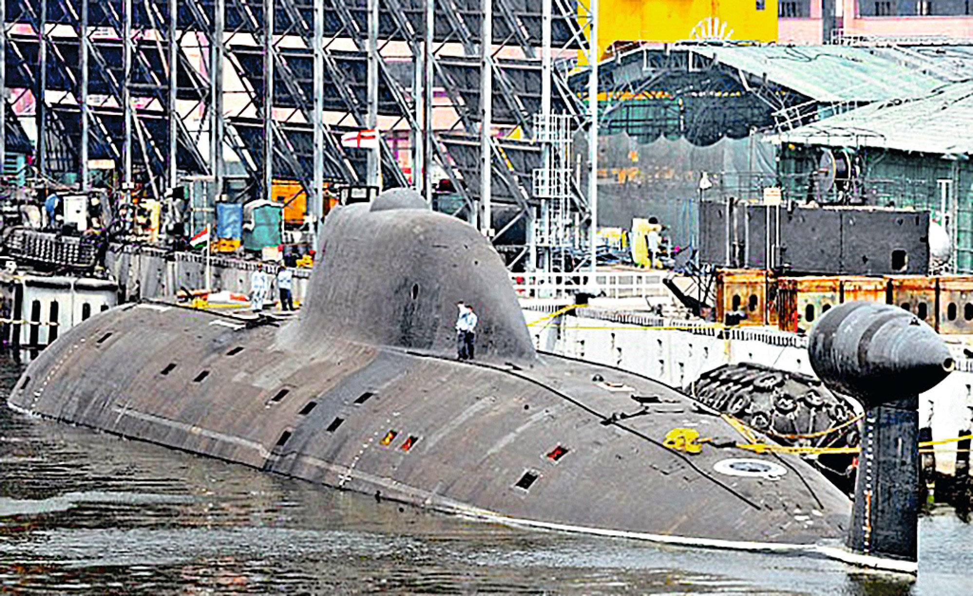 The INS Arihant is one of India’s three nuclear-powered submarines. Photo: Reuters The INS Arihant is one of India’s three nuclear-powered submarines. Photo: Reuters