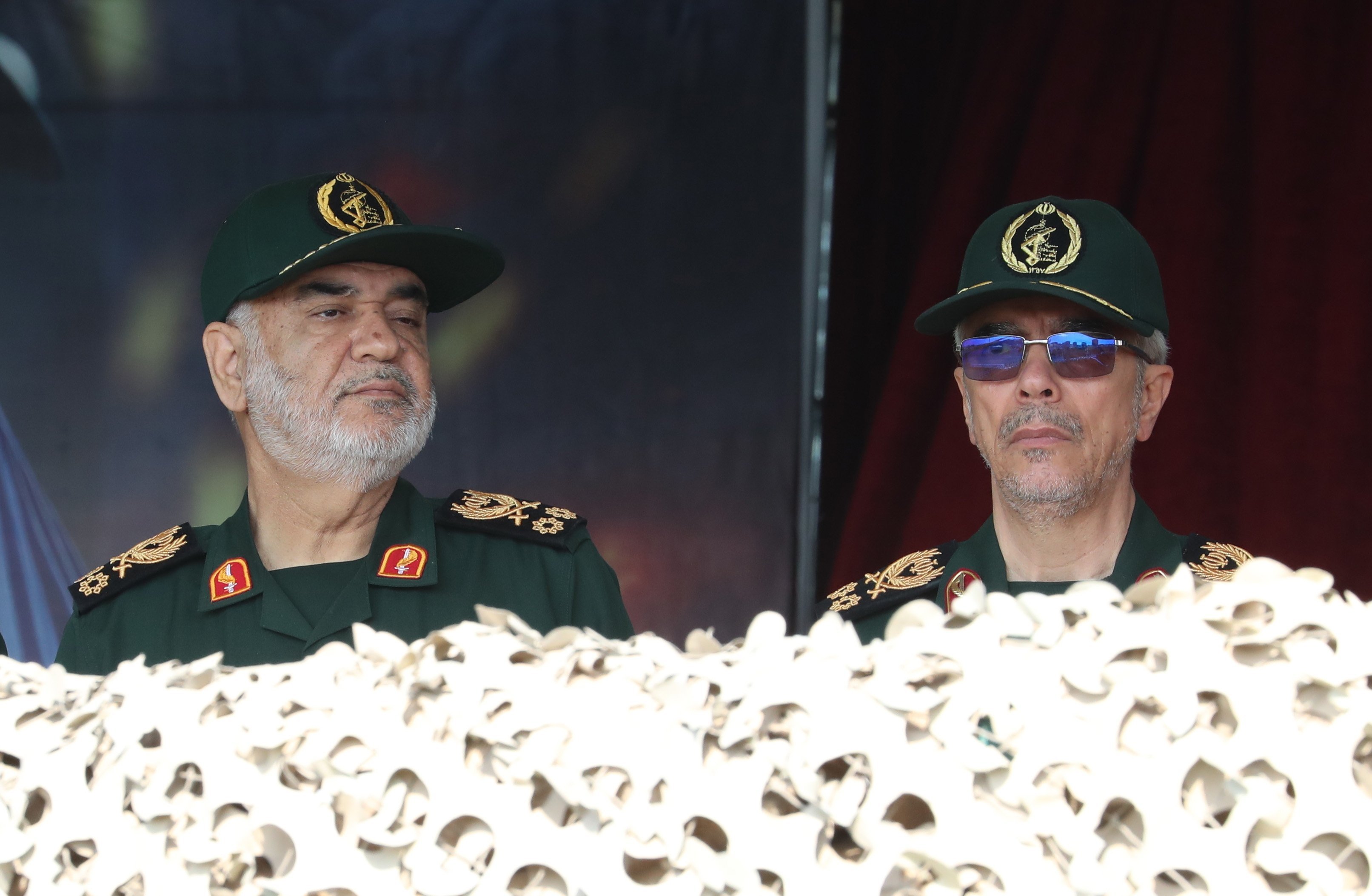Revolutionary Guards Corps’ top commander Hossein Salami, and armed forces chief of staff Mohammad Bagheri were killed in strikes. File photo: EPA-EFE