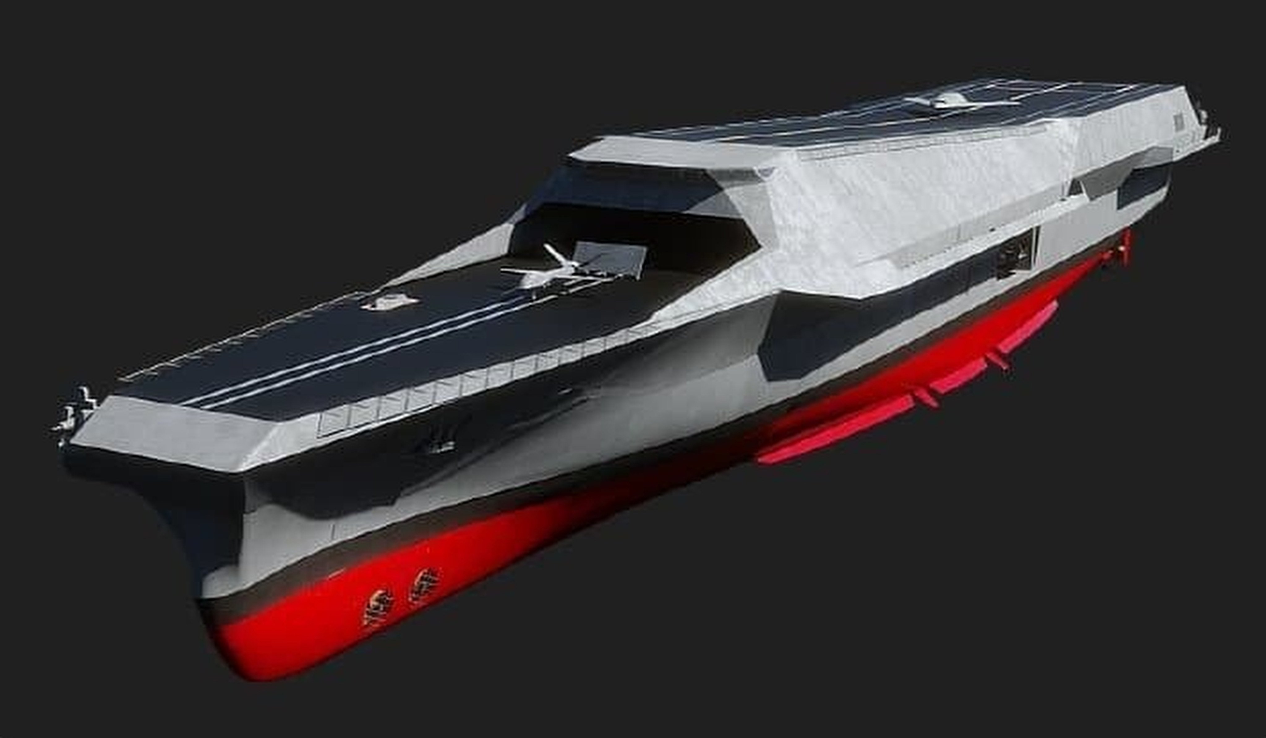 South Korea’s HCX-23 Plus puts AI and drones at the centre of its design. The concept hints at how rapidly naval warfare is being redefined as defence strategists look for new ways to use unmanned weapons. Photo: X/mason_8718