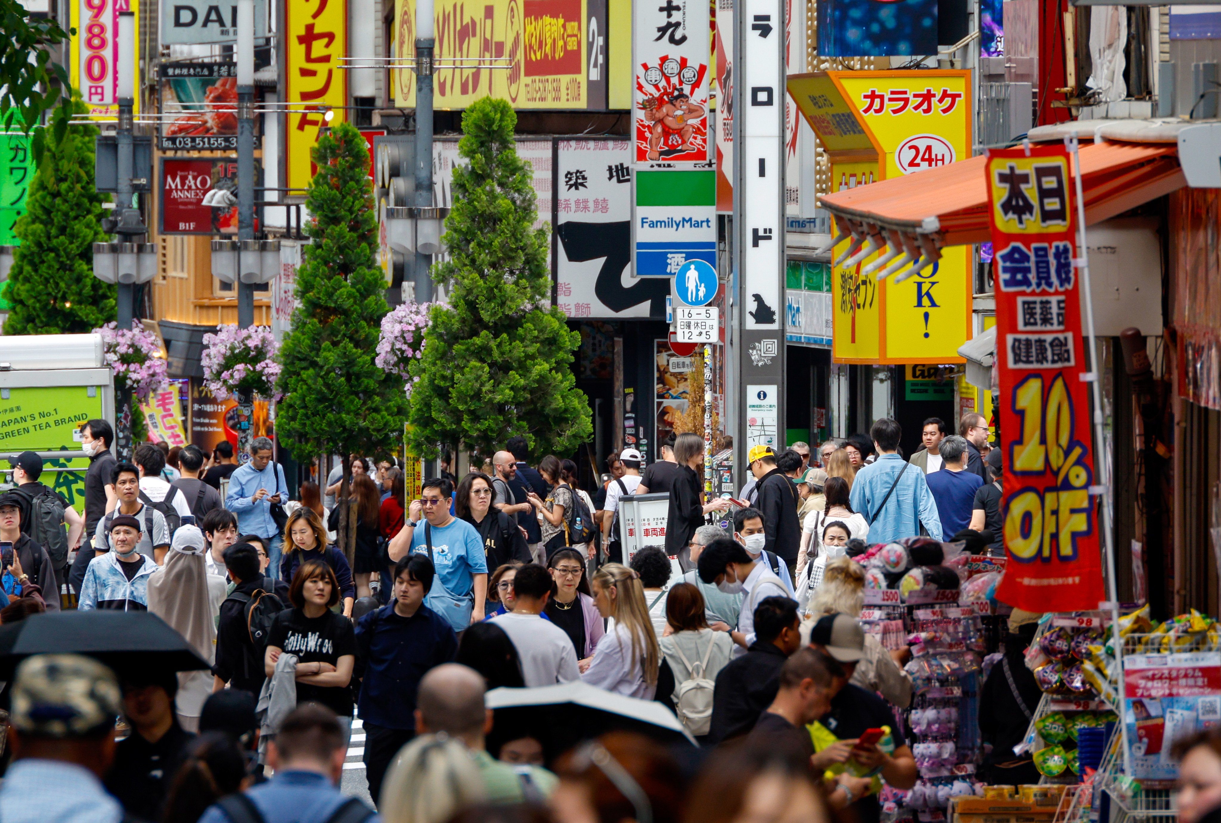 There is an anticipated 80 per cent downturn in Japan tour bookings this summer, even with cheaper flight tickets and tour rates. Photo: EPA-EFE