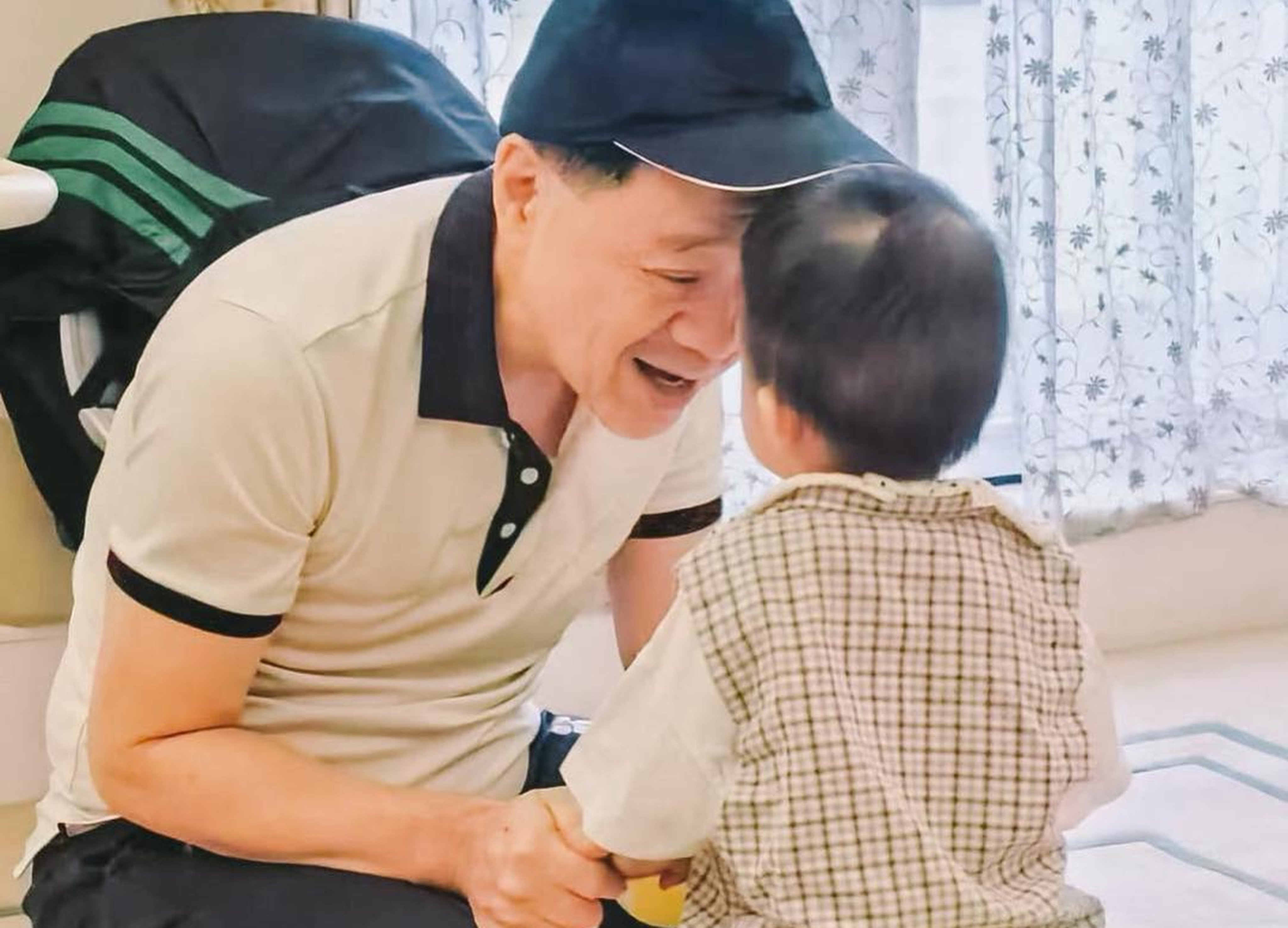 Chief Executive John Lee also spoke about reading fables to his grandson before bed, as well as teaching the boy to recognise words and draw. Photo: Handout