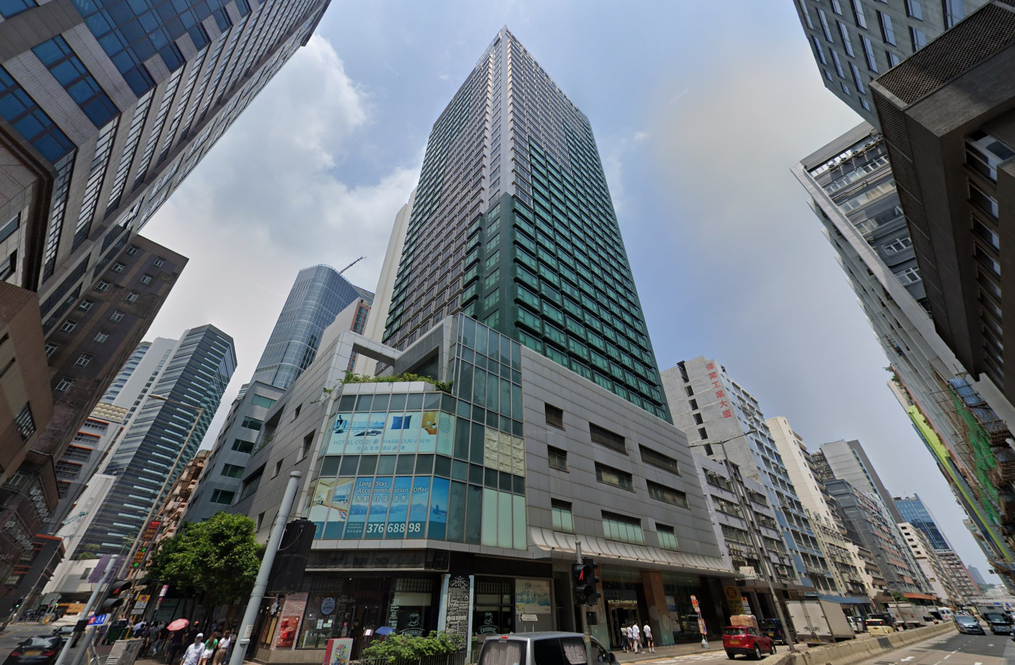Hotel Cozi Harbour View in Kwun Tong. Photo: Google Maps