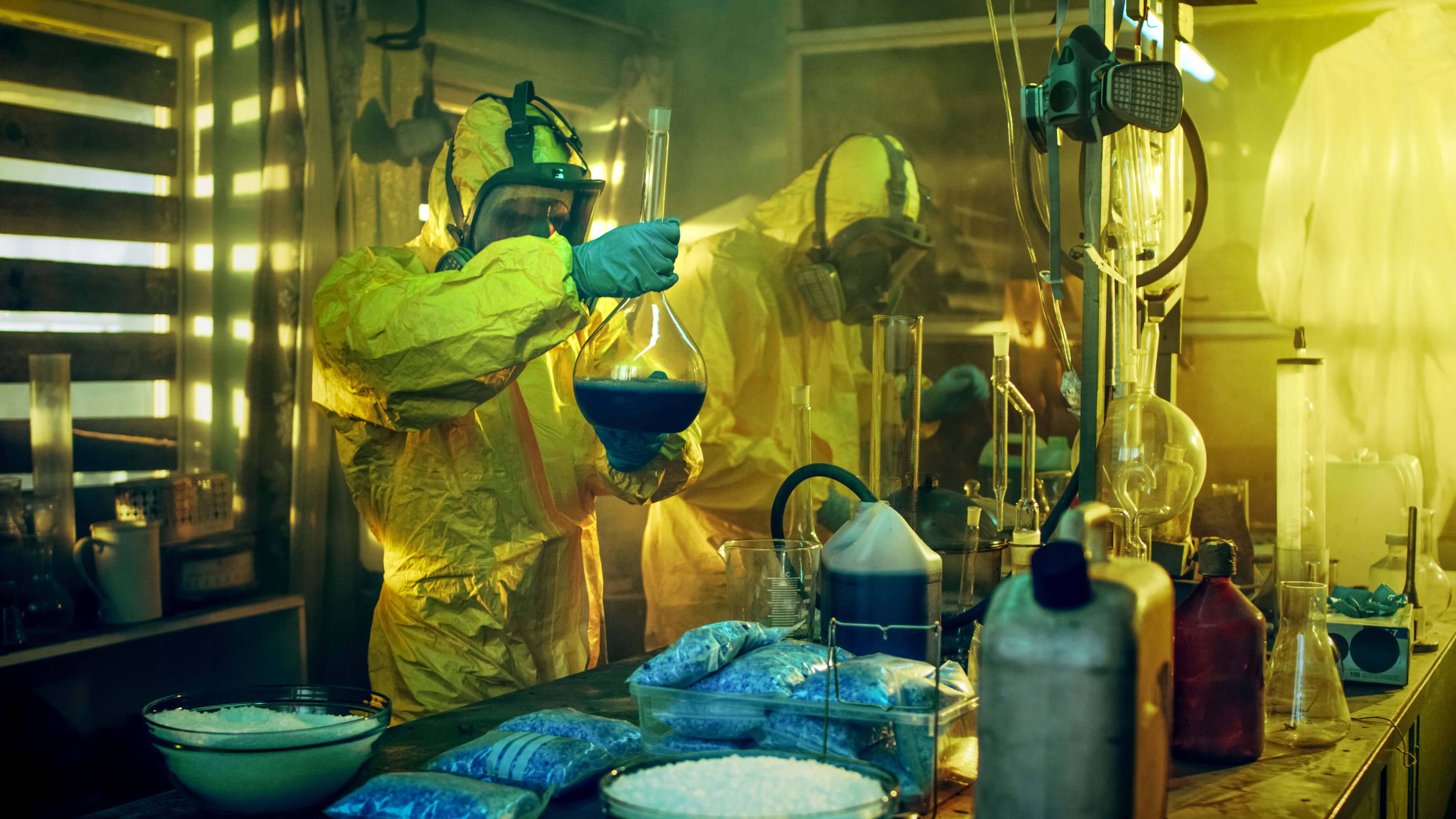 Criminals in South Korea are increasingly turning to producing narcotics domestically using imported chemical precursors. Photo: Shutterstock