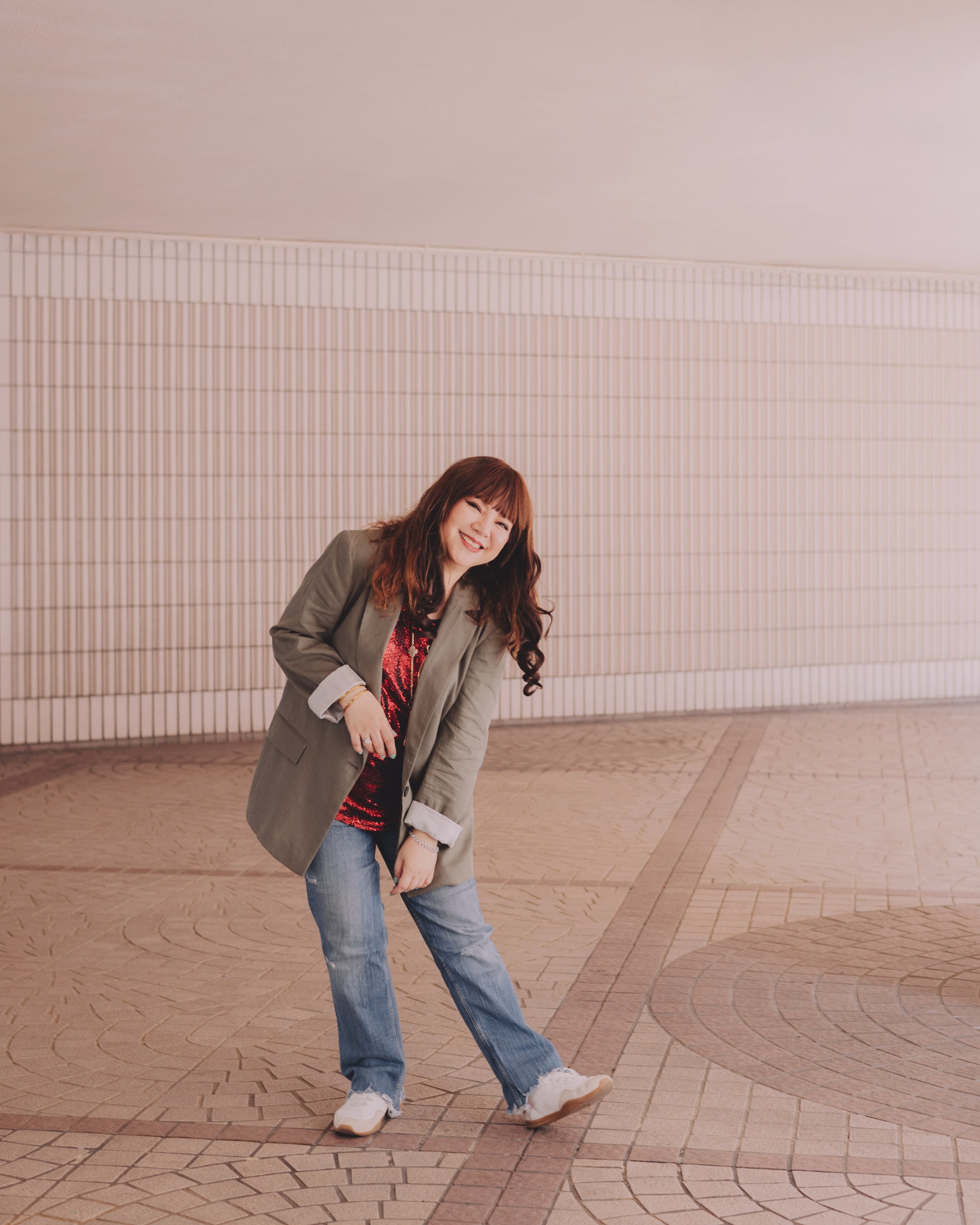 Rowena Cortes, Filipino Hong Kong singer, photographed at the Hong Kong Cultural Centre. Photo: Jocelyn Tam