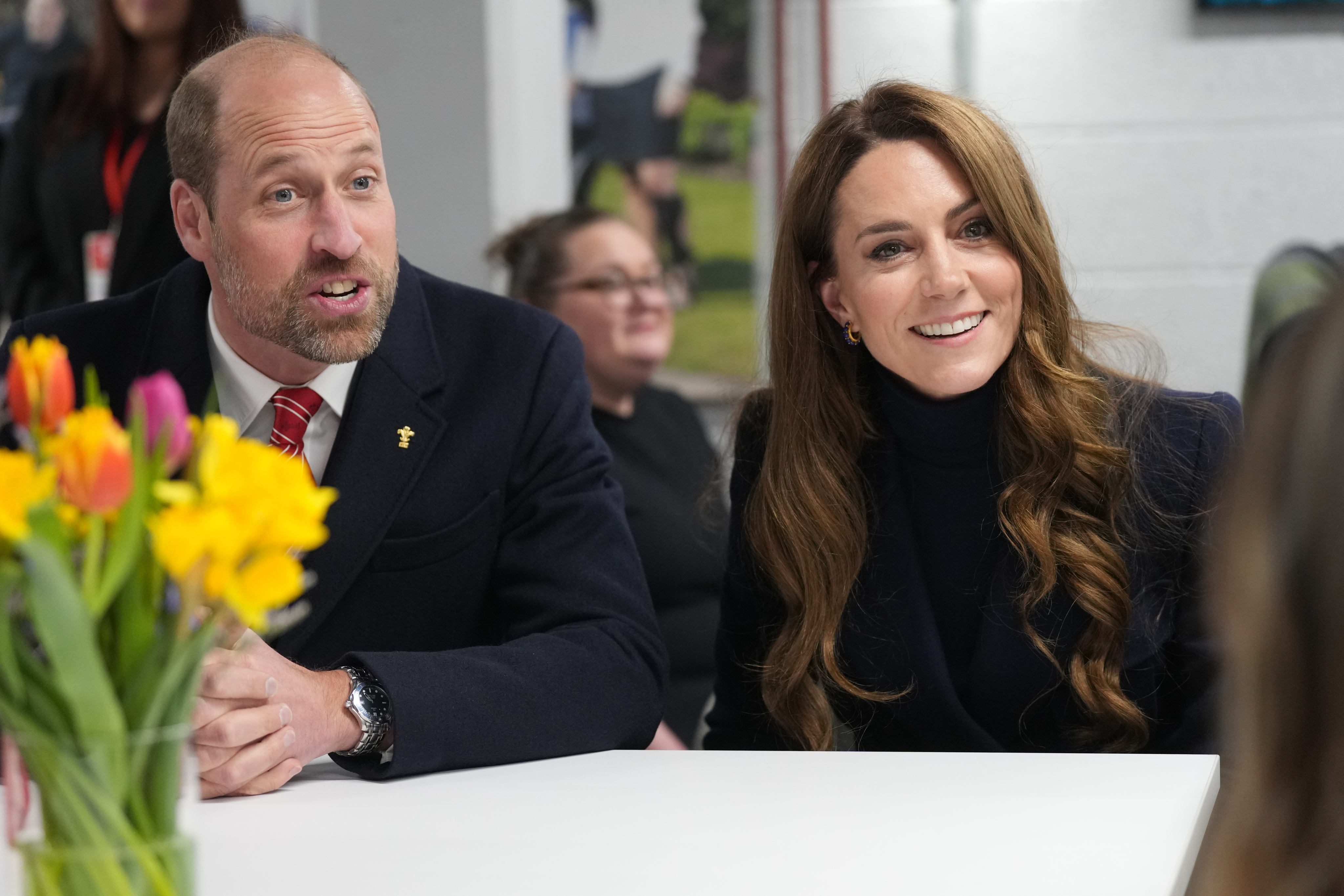 At the Wales v England Six Nations rugby match in March, Kate Middleton wore earrings in lapis lazuli, a stone prized since ancient times for its dazzling blue hue and protective properties, and that is attracting a new generation of admirers including Rihanna and Jennifer Lawrence. Photo: PA Images via Getty Images