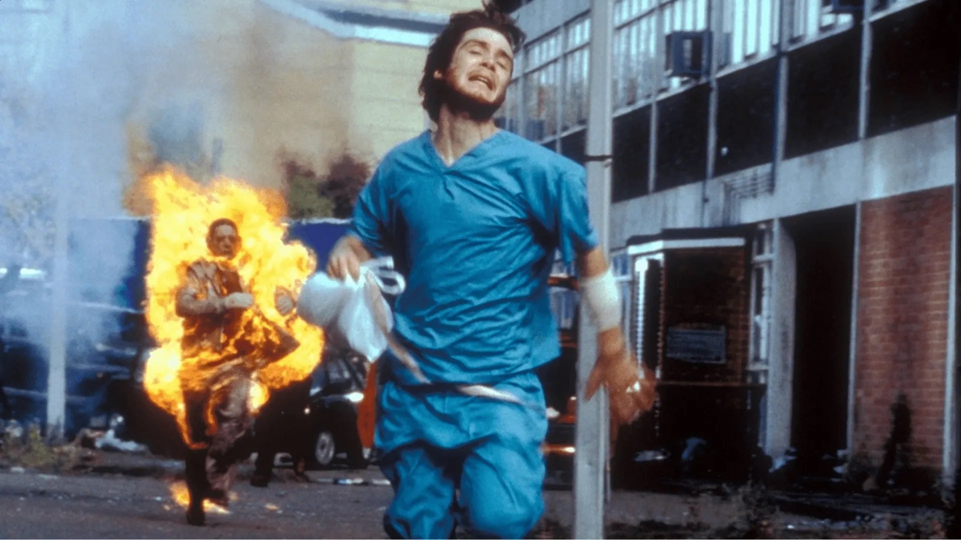 Cillian Murphy in a still from 28 Days Later.