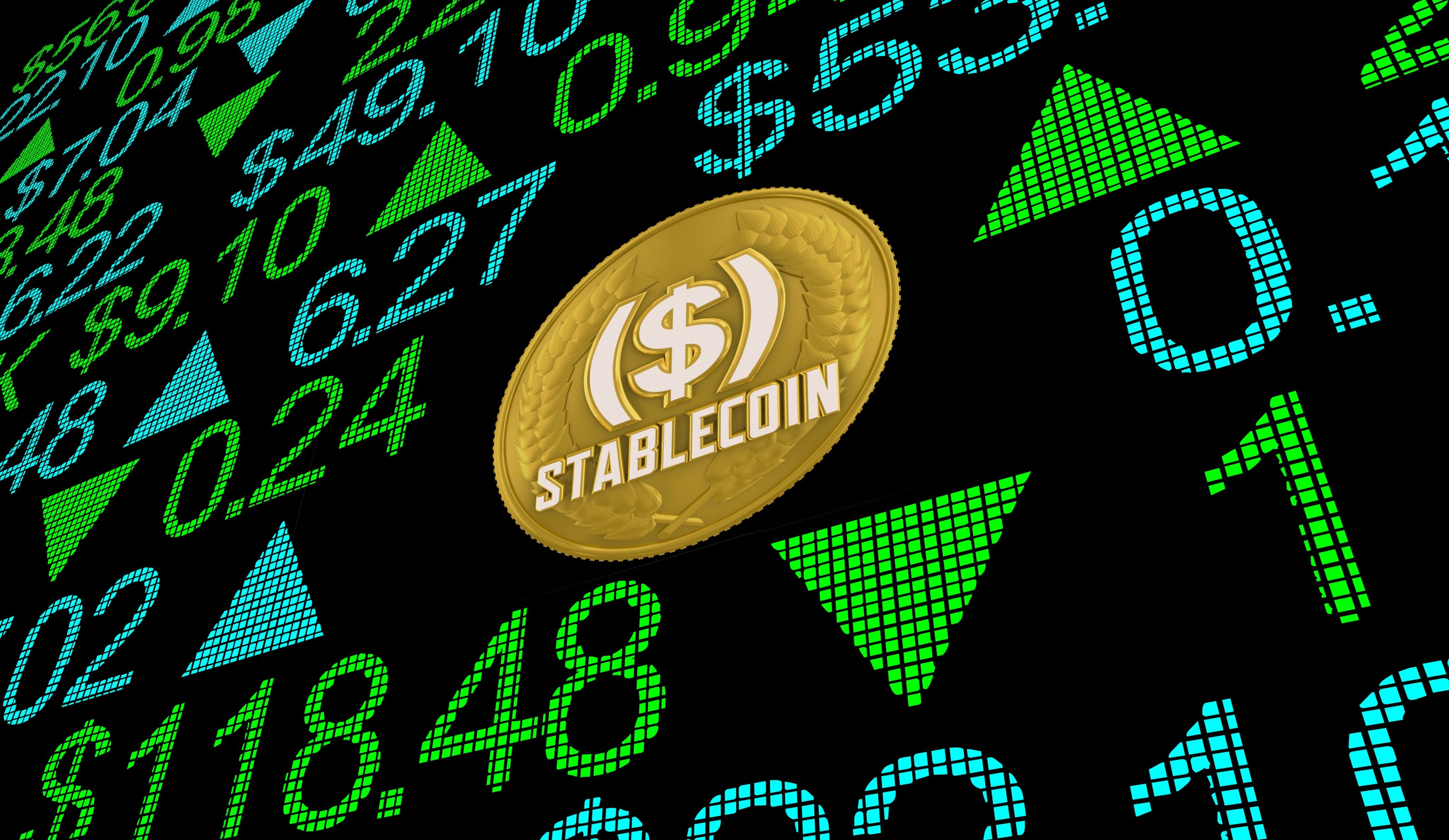 Stablecoins are digital tokens pegged to a reference asset like a fiat currency. Photo: Shutterstock