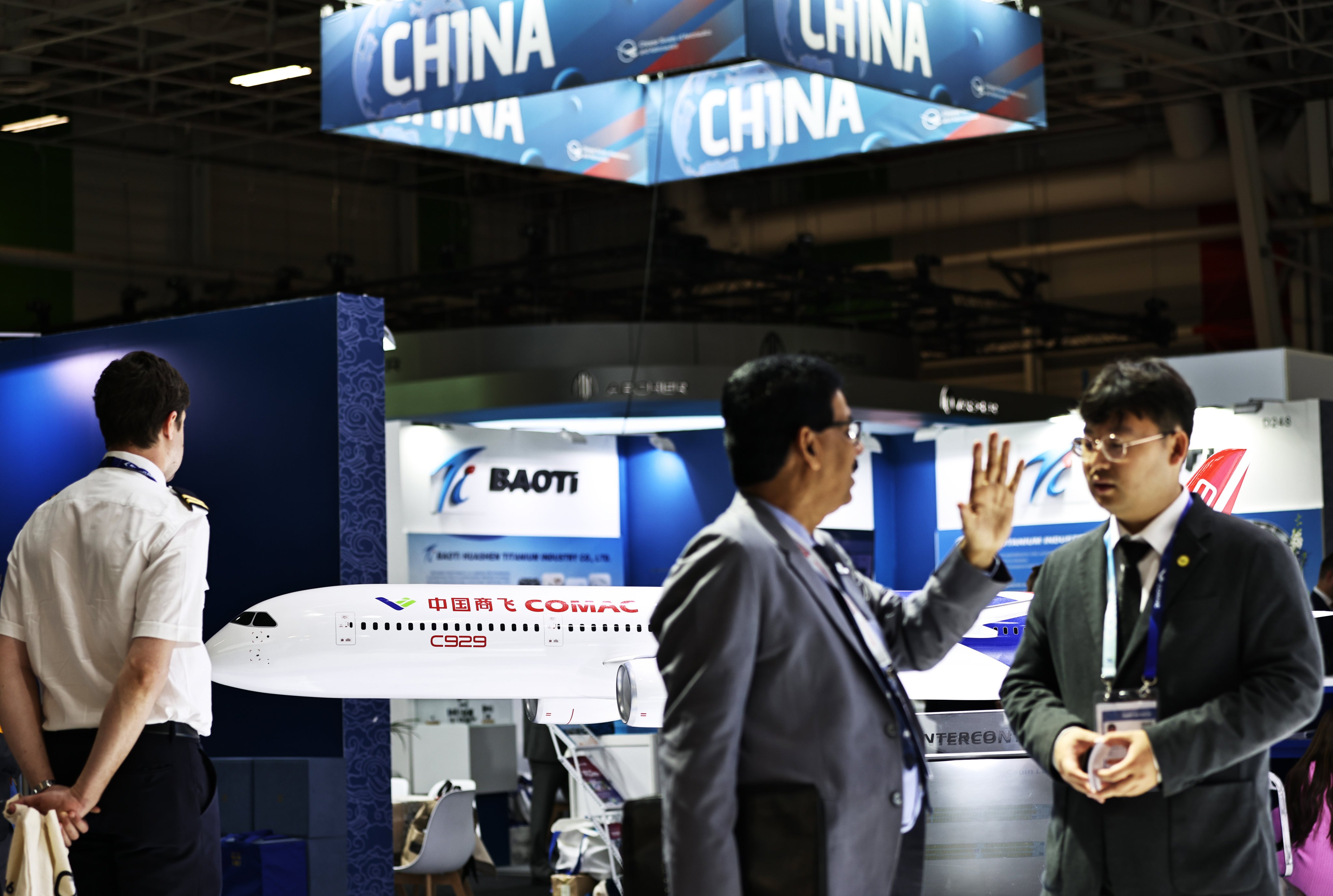 The number of Chinese suppliers attending the Paris Air Show has more than doubled for this year’s edition. Photo: Xinhua