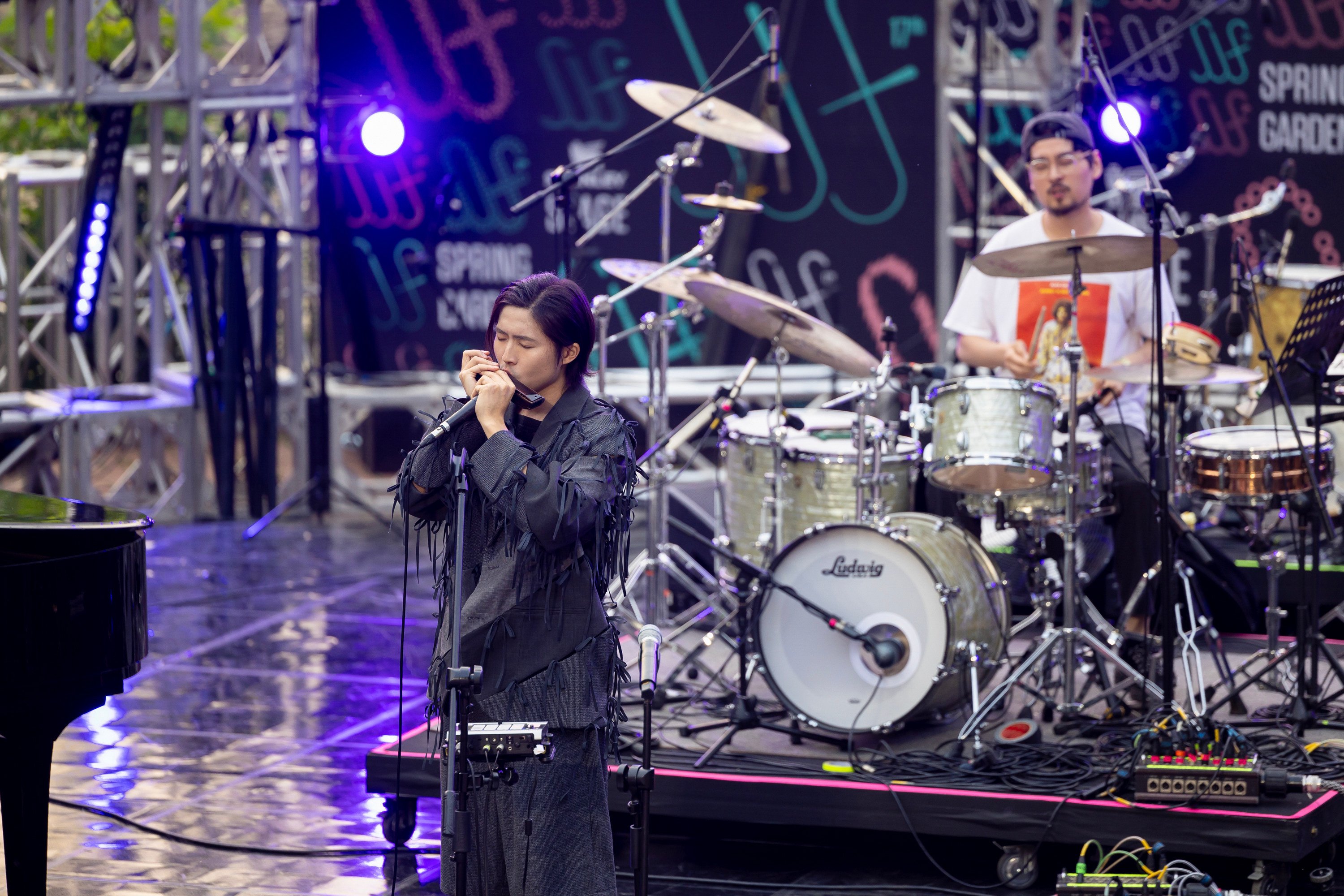 Hong Kong classical and jazz harmonicist Cy Leo performs at the 2025 Seoul Jazz Festival, in the South Korean capital. Photo: Seoul Jazz Festival