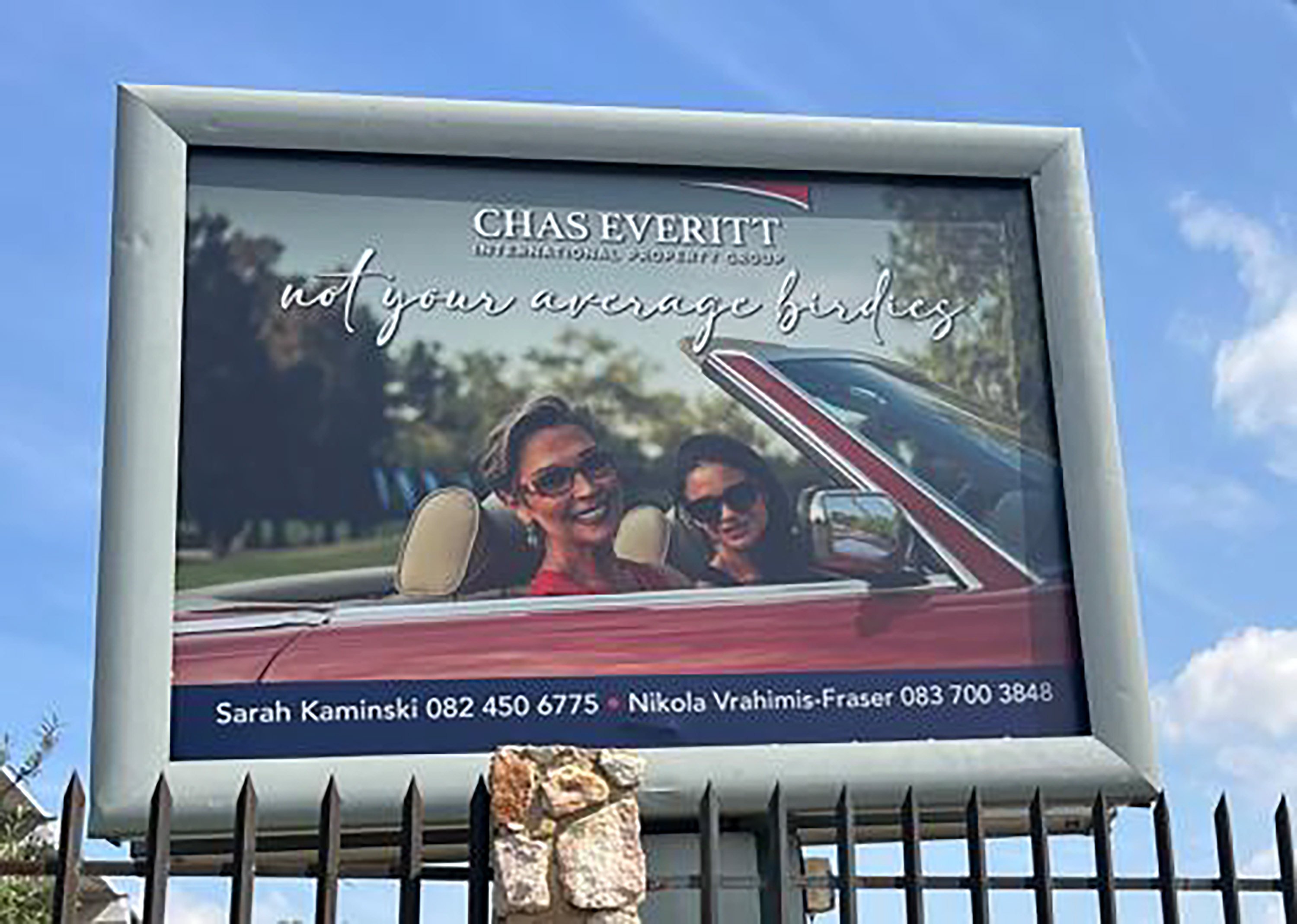 A consumer complained to the Advertising Regulatory Board that the billboard was sexist. Photo: ARB