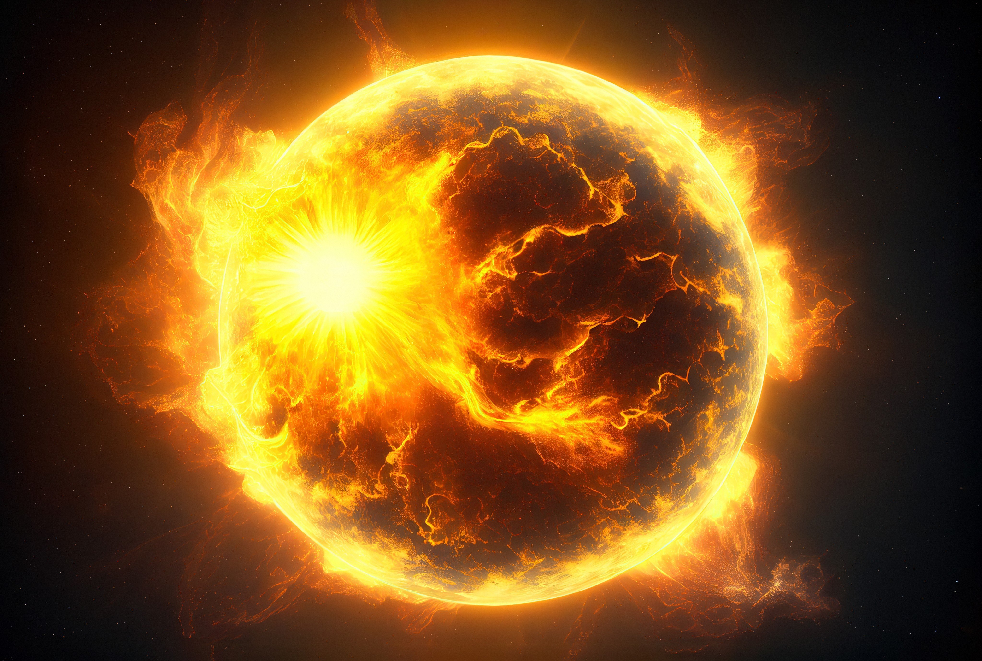 Solar storms can severely disrupt satellite communications, navigation and power grids on Earth. Photo: Shutterstock