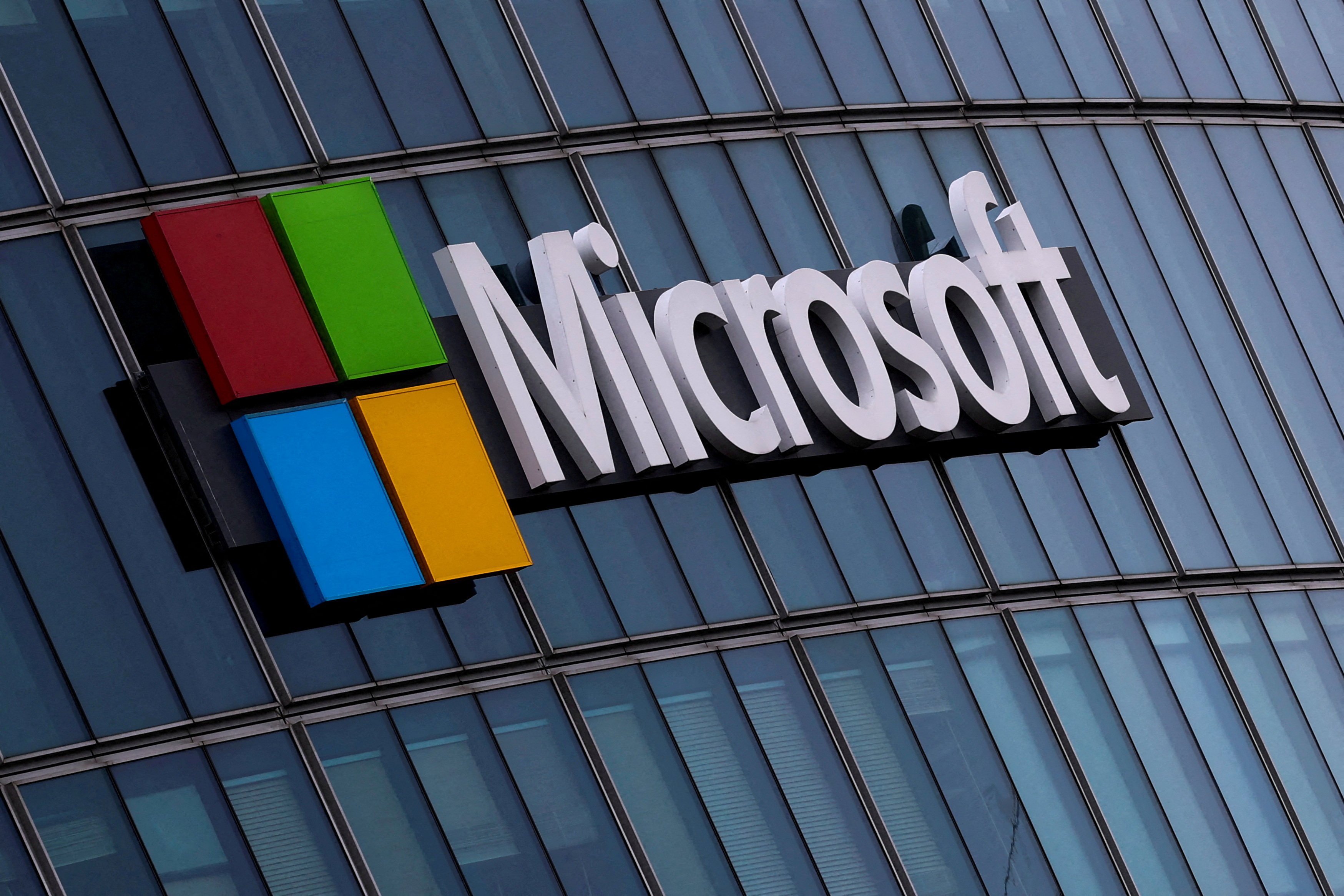 Microsoft’s offices near Paris, France. Photo: Reuters