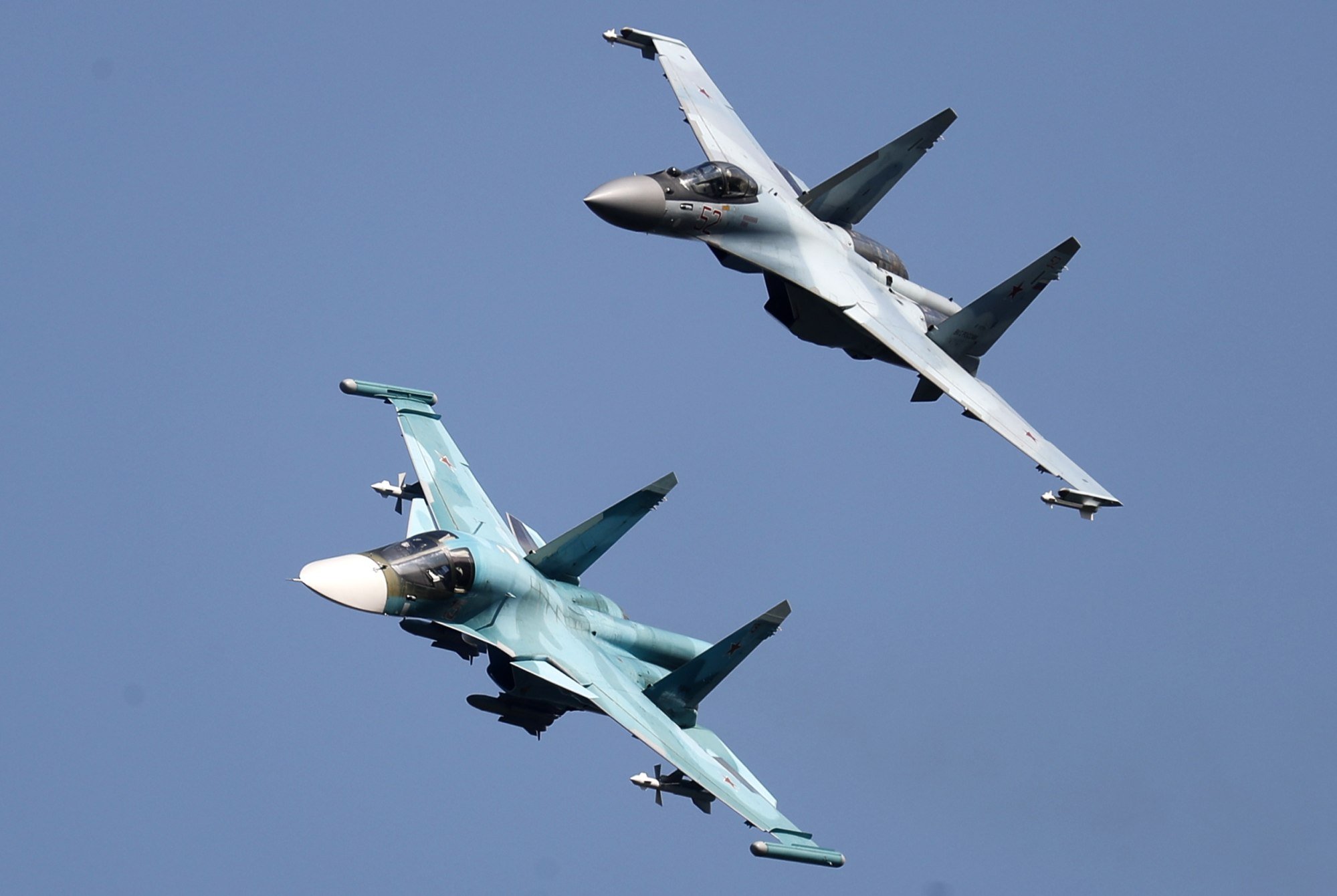 Indonesia is reportedly still interested in buying Russia’s Sukhoi Su-35 fighter planes (top). Photo: EPA-EFE Indonesia is reportedly still interested in buying Russia’s Sukhoi Su-35 fighter planes (top). Photo: EPA-EFE