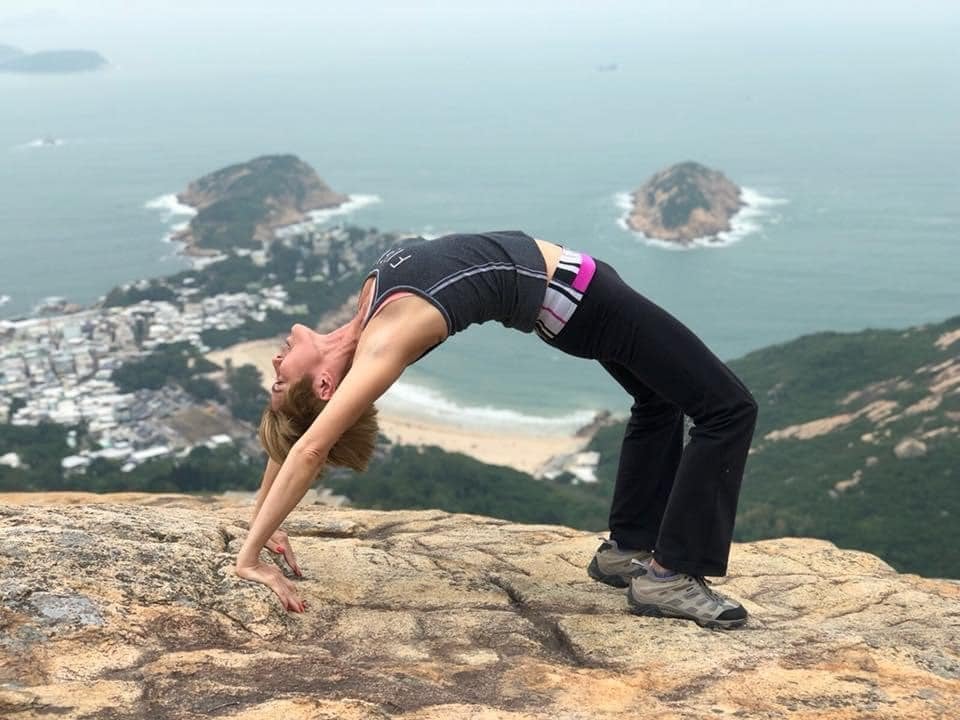 Sims credits yoga with improving her posture and boosting her stamina. ‘I’m definitely more agile,’ she says. Photo: instagram.com/susansims8477