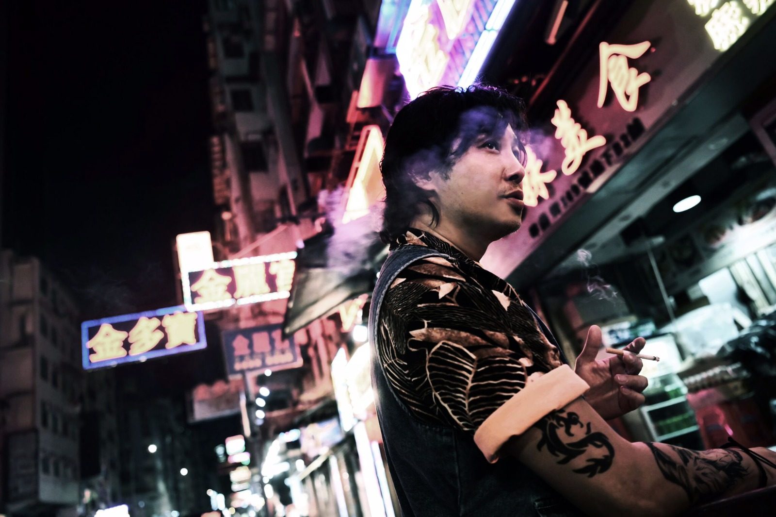 Patrick Tam in a still from Fight for Tomorrow.
