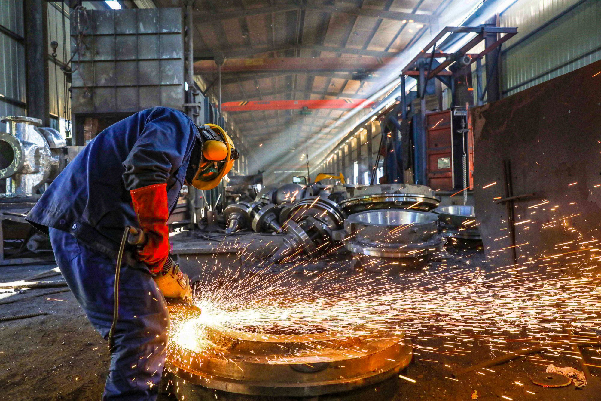 Chinese officials and state media deny comments by the EU that Beijing is weaponising its manufacturing power to disrupt global trade. Photo: AFP Chinese officials and state media deny comments by the EU that Beijing is weaponising its manufacturing power to disrupt global trade. Photo: AFP