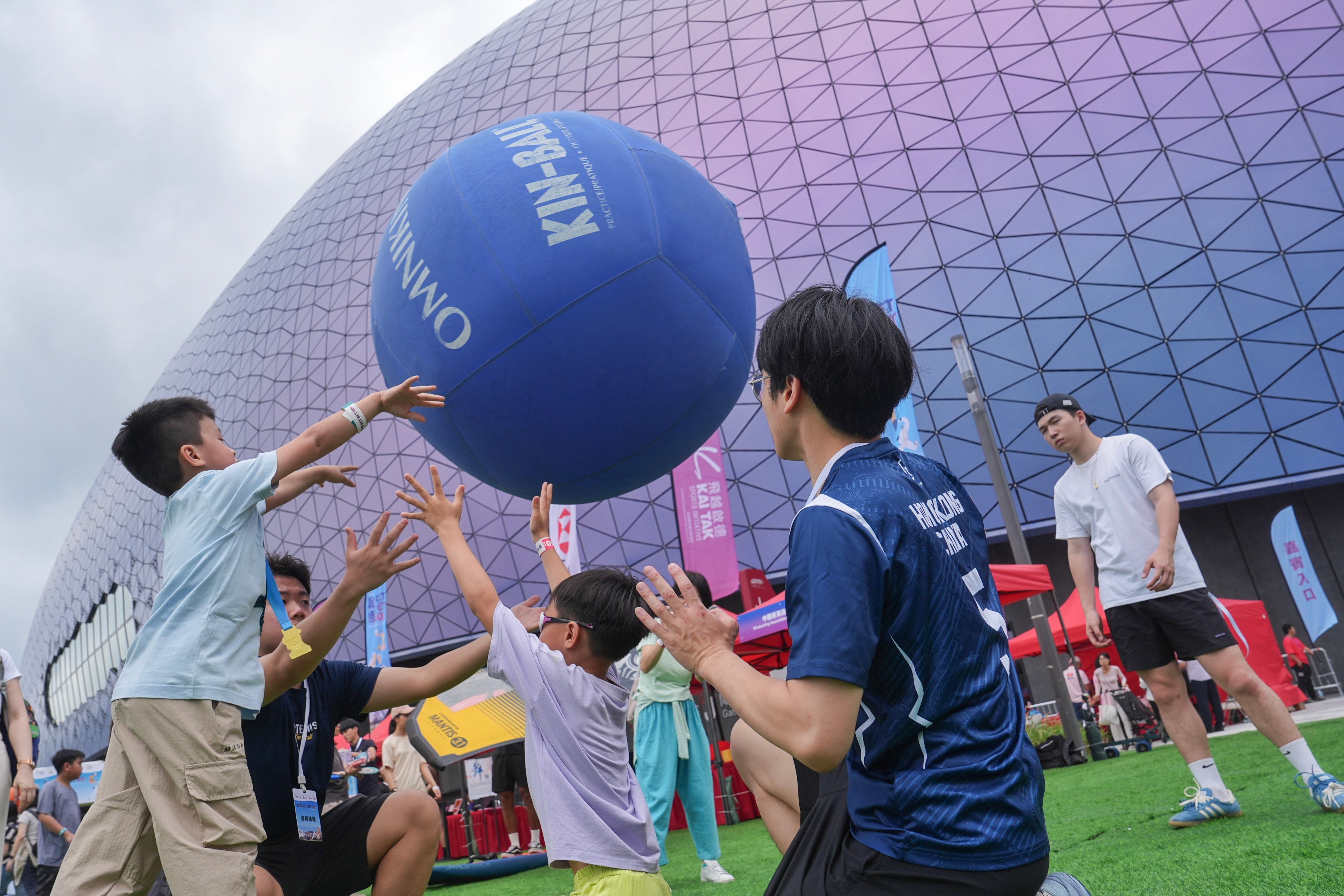 Kai Tak Sports Park is hosting attractions bringing tourists into Hong Kong. Photo: Elson Li