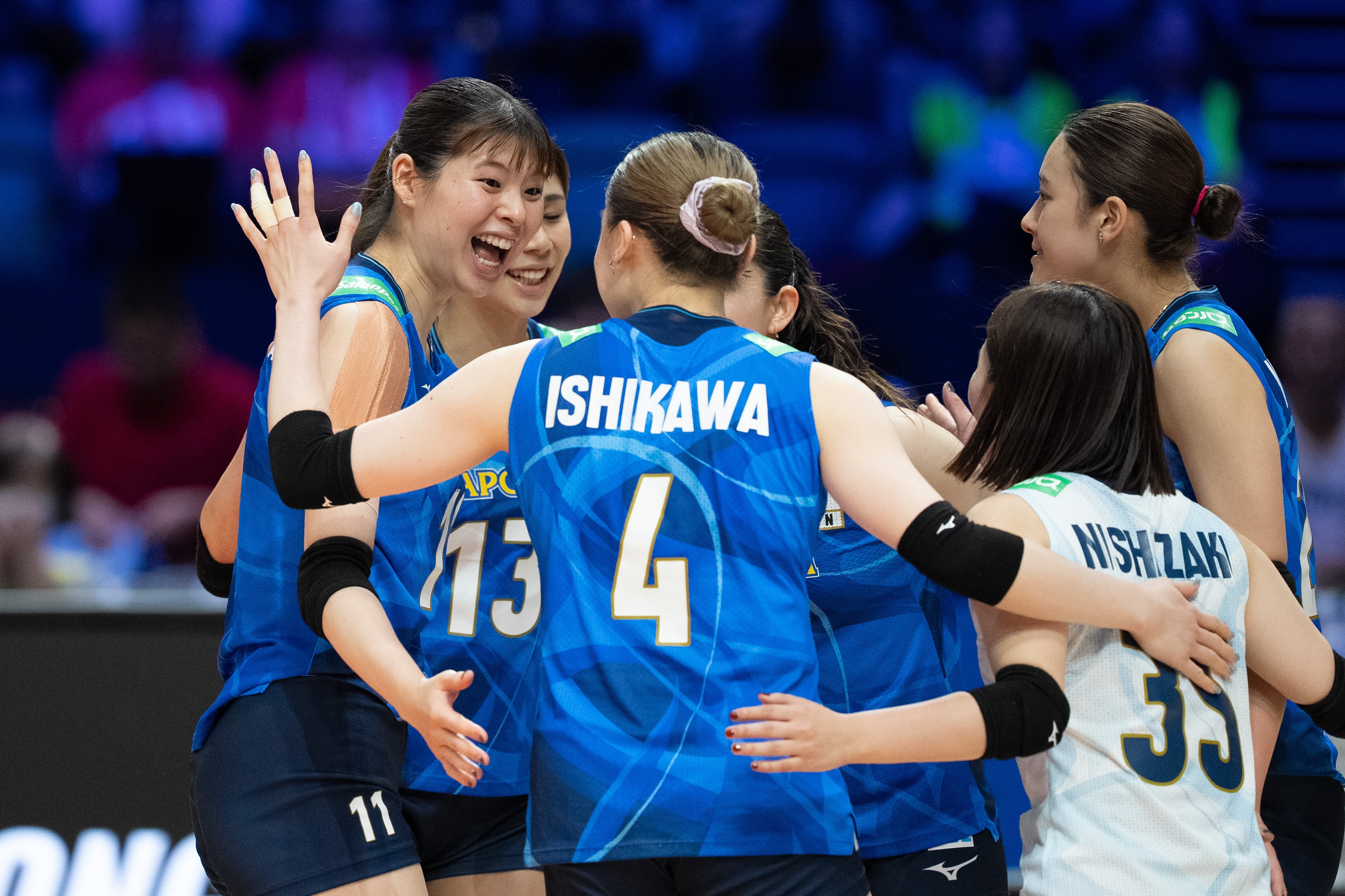 Japan got their act together in time to ward off an upset by the Thais. Photo: Panda/Takumi Images