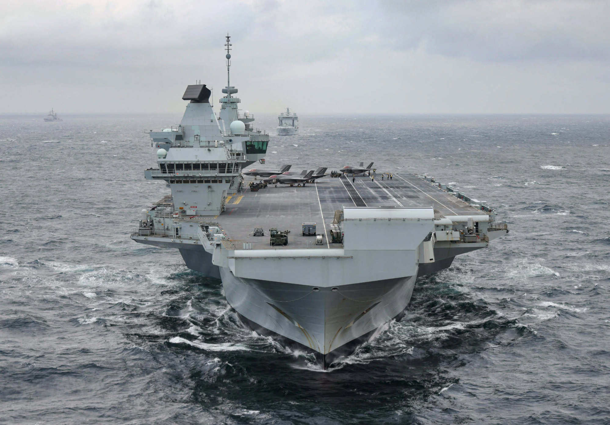 HMS Prince of Wales, with F-35B stealth fighters on deck, has been involved in recent exercises and port visits in several regions around the world. Photo: UK MOD Crown copyright HMS Prince of Wales, with F-35B stealth fighters on deck, has been involved in recent exercises and port visits in several regions around the world. Photo: UK MOD Crown copyright