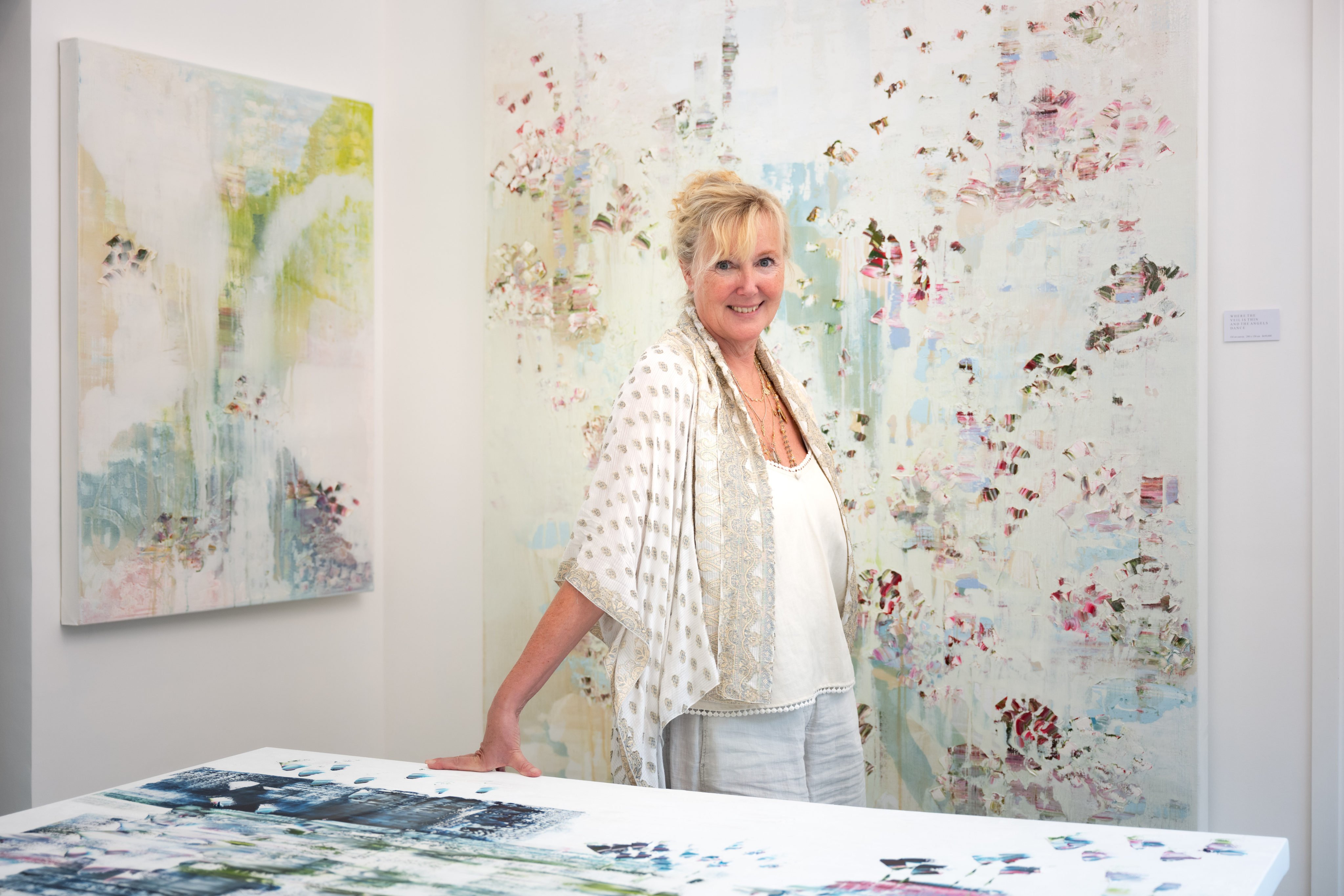 British contemporary artist Jessica Zoob poses for a portrait at her studio in Mui Wo, Lantau, Hong Kong. Photo: Eugene Chan
