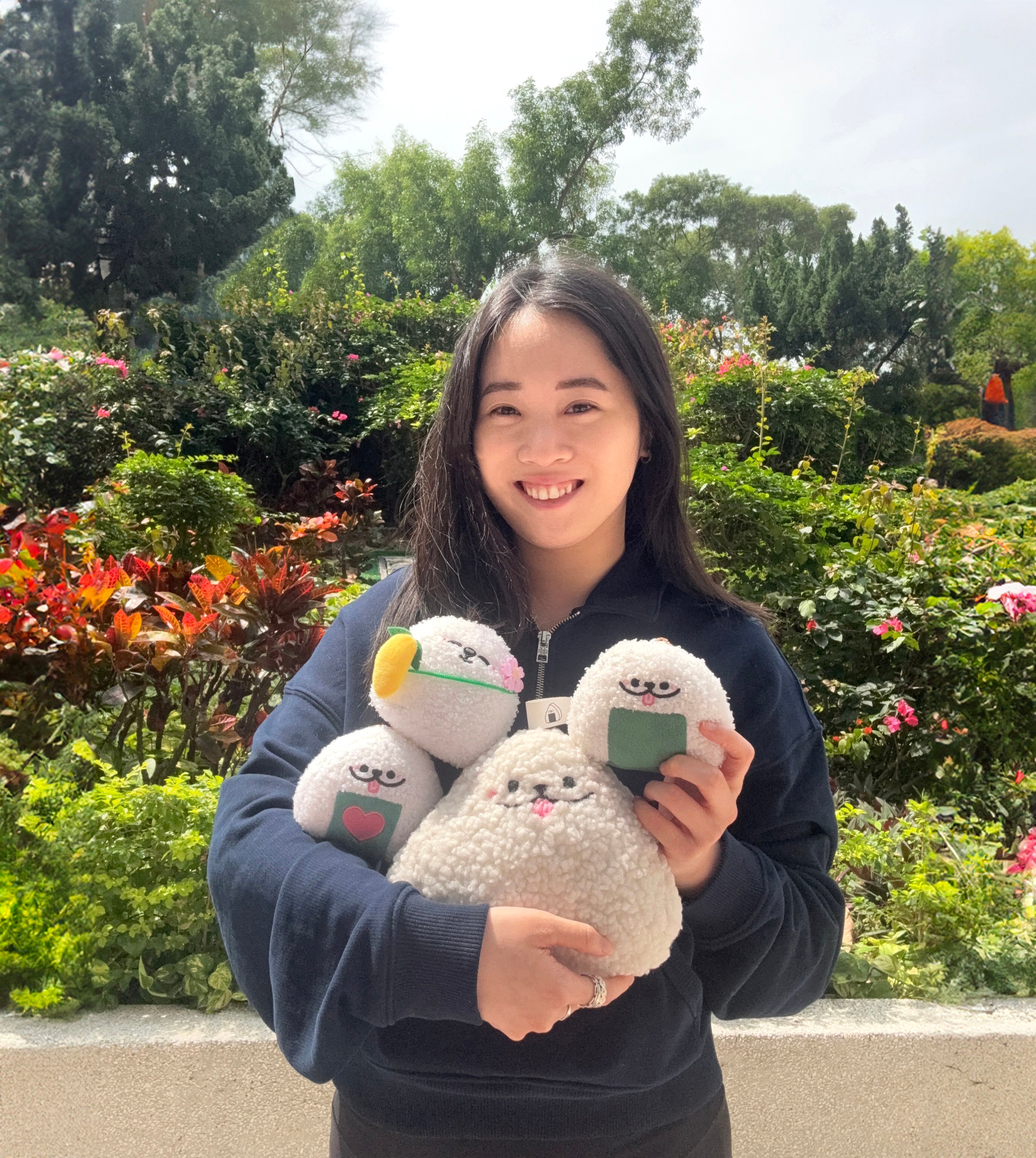 Carbi, a beloved rice ball plush, offers comfort and confidence to Hong Kong youth, and it was inspired by creator Carina Wong’s love for rice and her dog. Photo: Handout