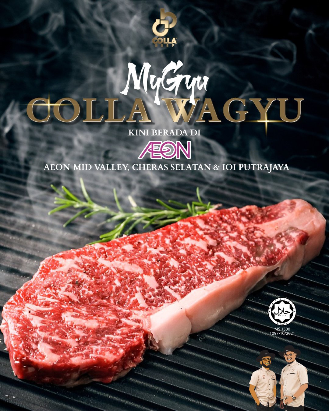 A social media advert for Mygyu: Malaysia’s answer to Japan’s premium Wagyu beef. Photo: Instagram/CollaMeatHouse